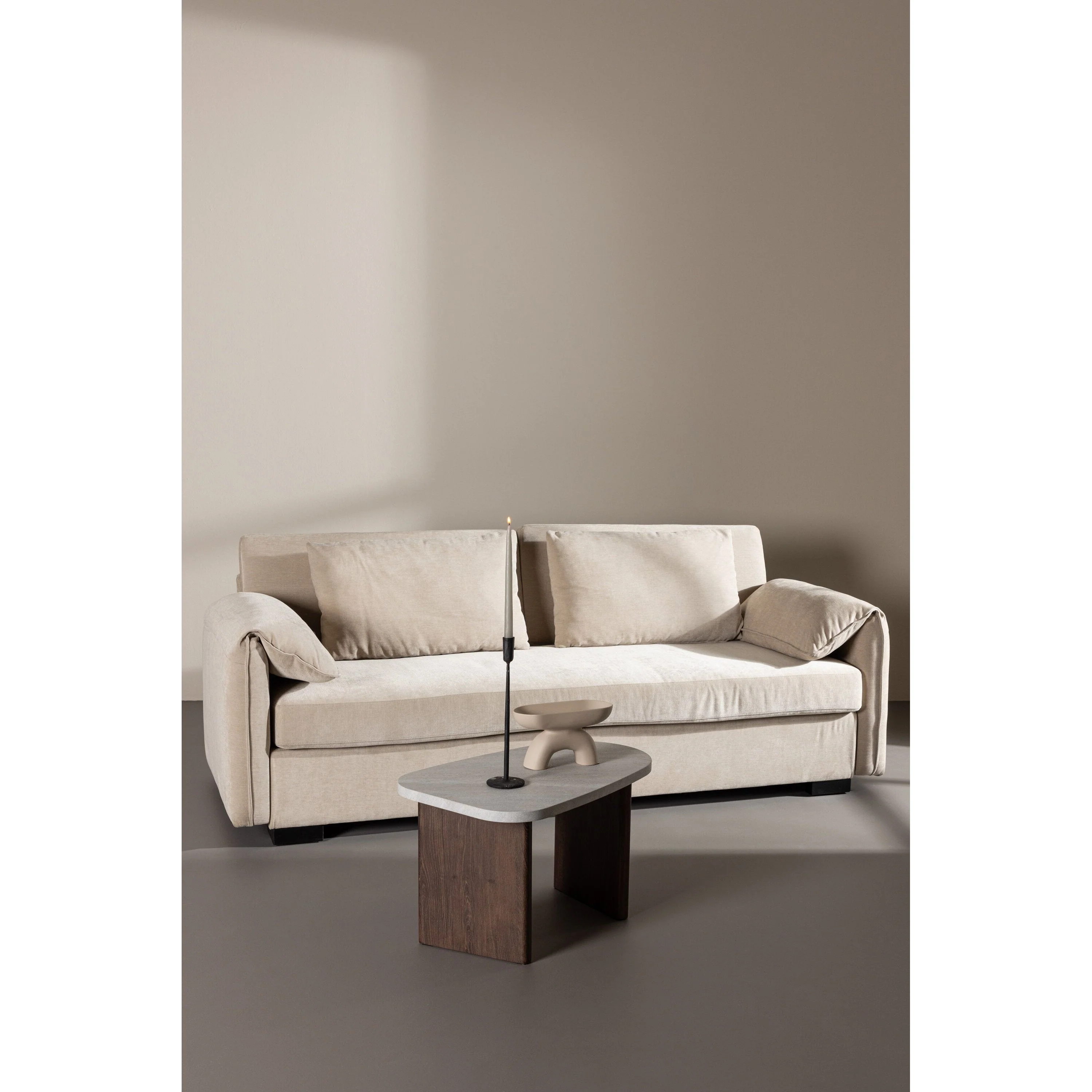 Malva 3-Sitzer Sofa - Beige - Image 2