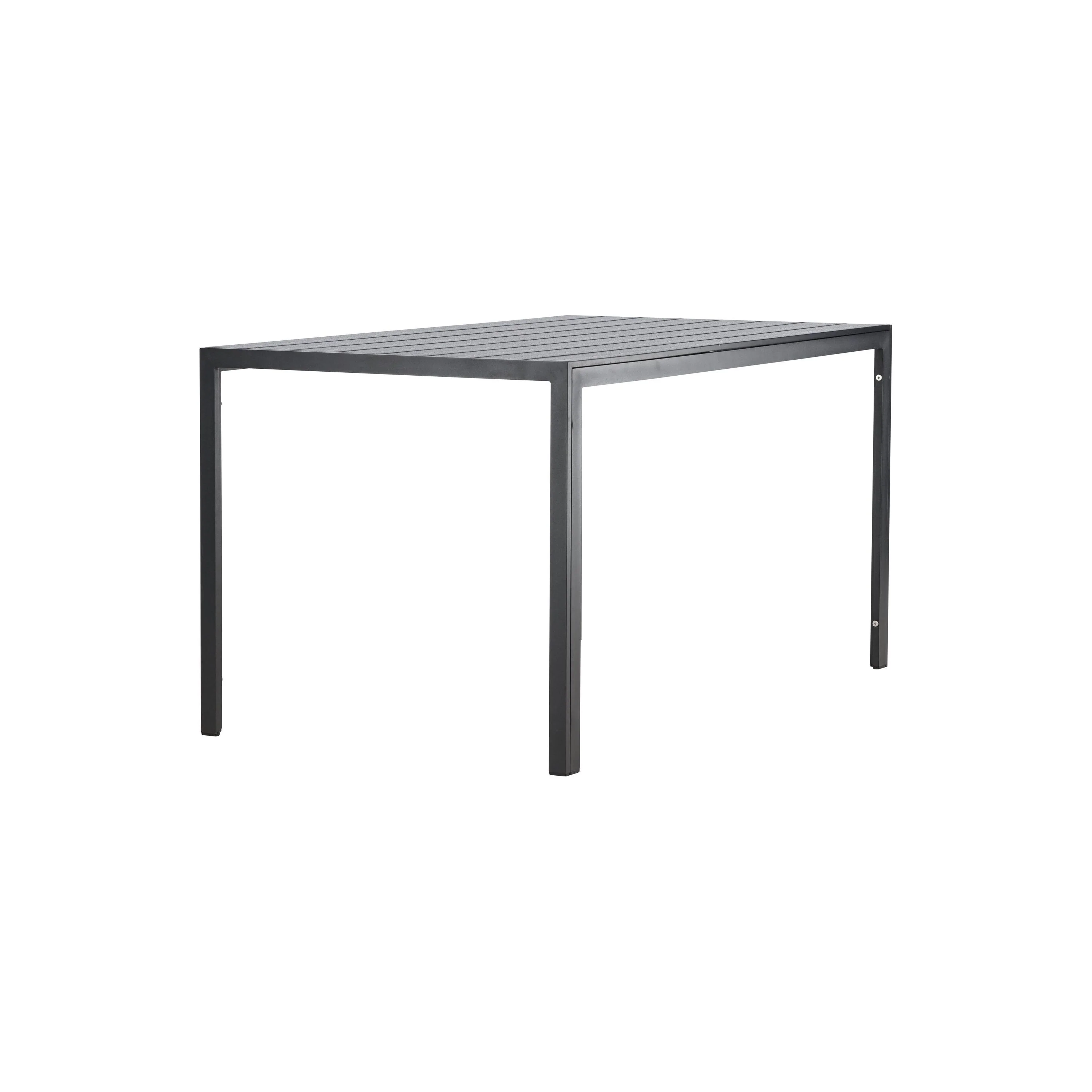 Mirko Esstisch Schwarz 140x80x74