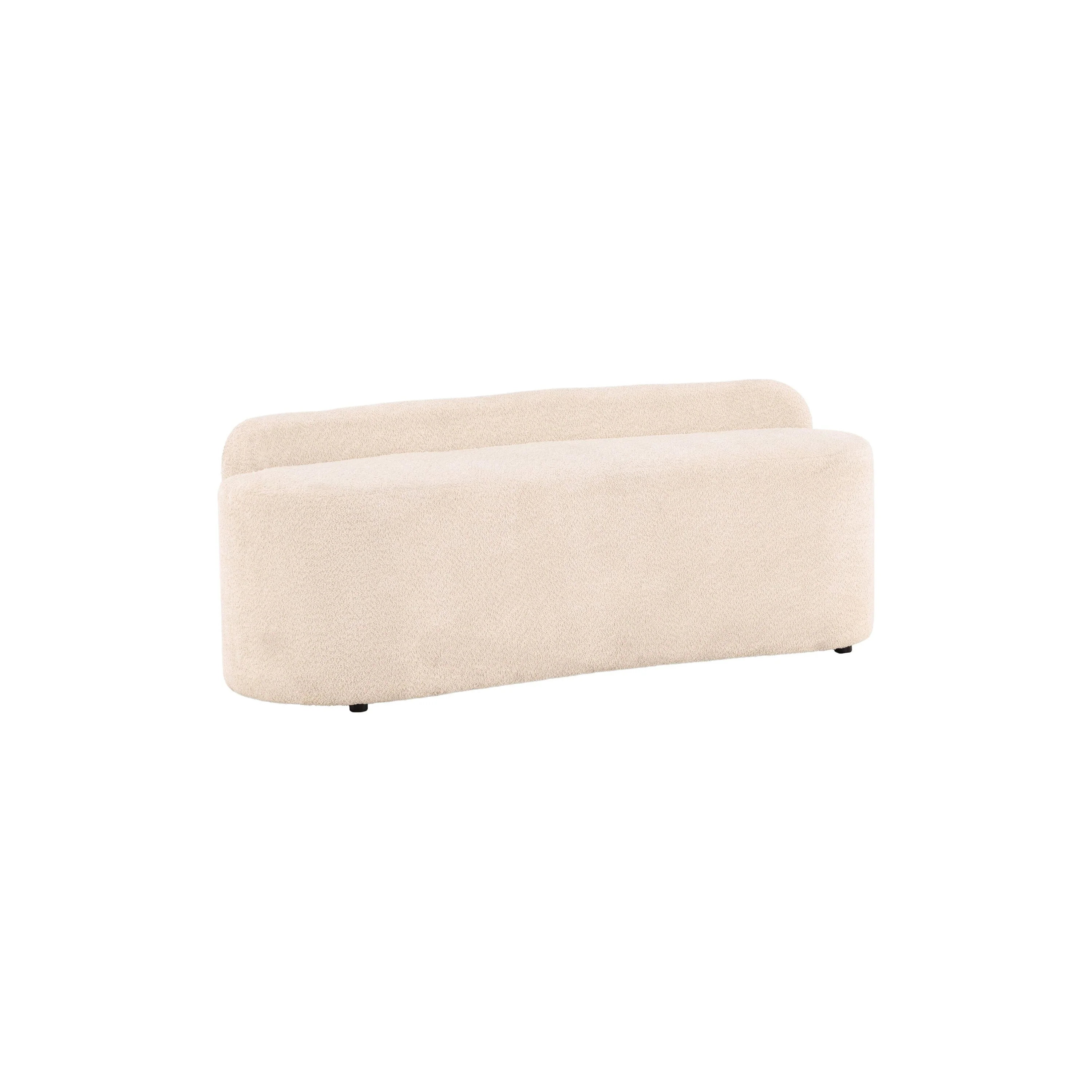 Pocatello 2-Sitzer Sofa - Weiß / Weißer Bouclé - Image 6