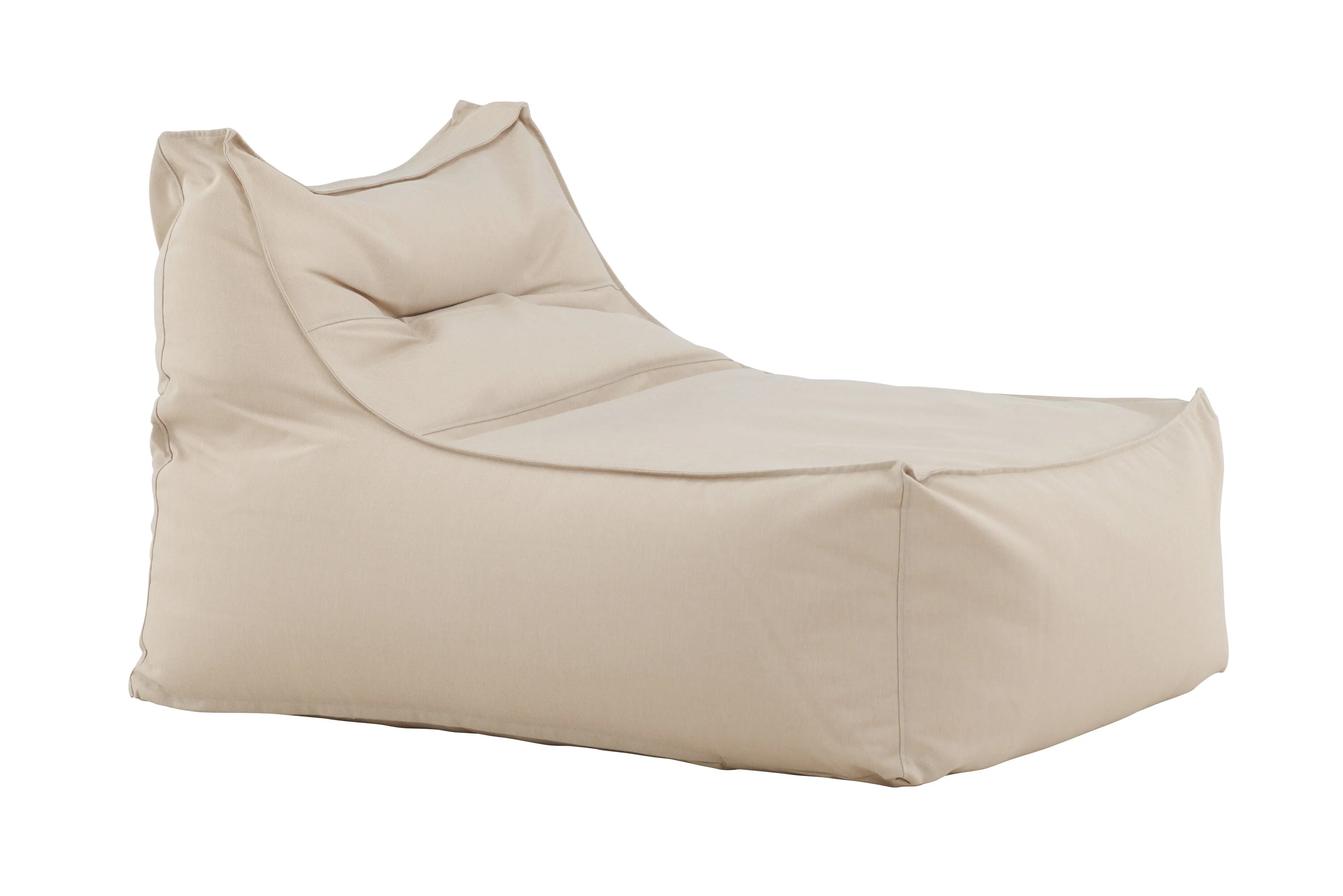 Redang Relaxbag Stoff Beige 118x94x83 - Image 4