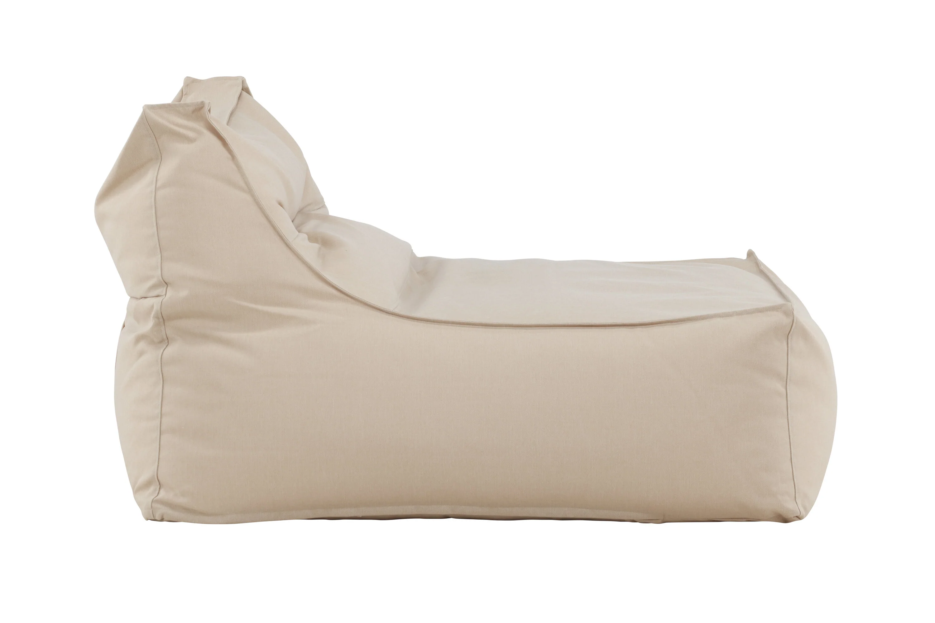 Redang Relaxbag Stoff Beige 118x94x83 - Image 5