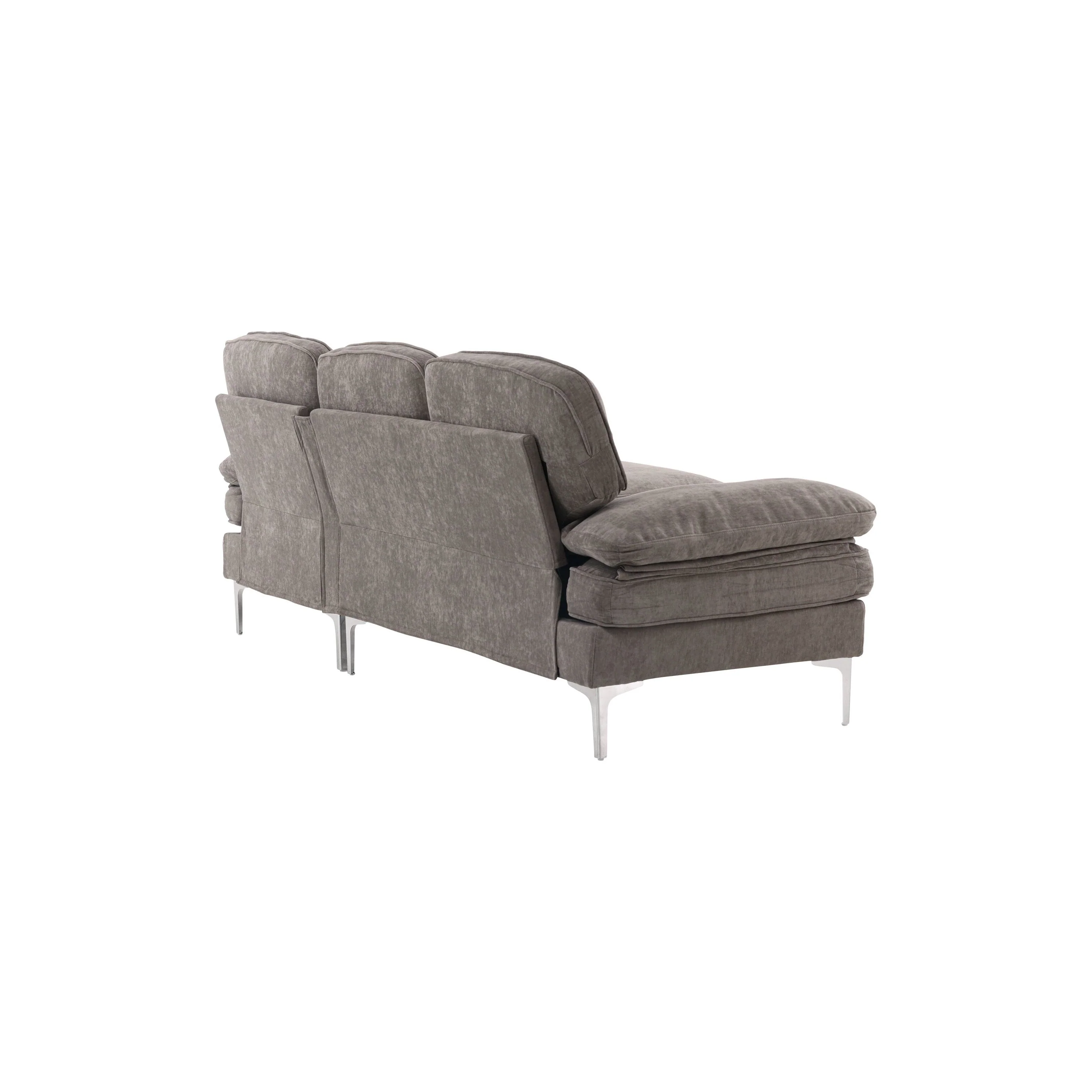 Remis 3-Sitzer Sofa - Hellgrauer Stoff - Image 9