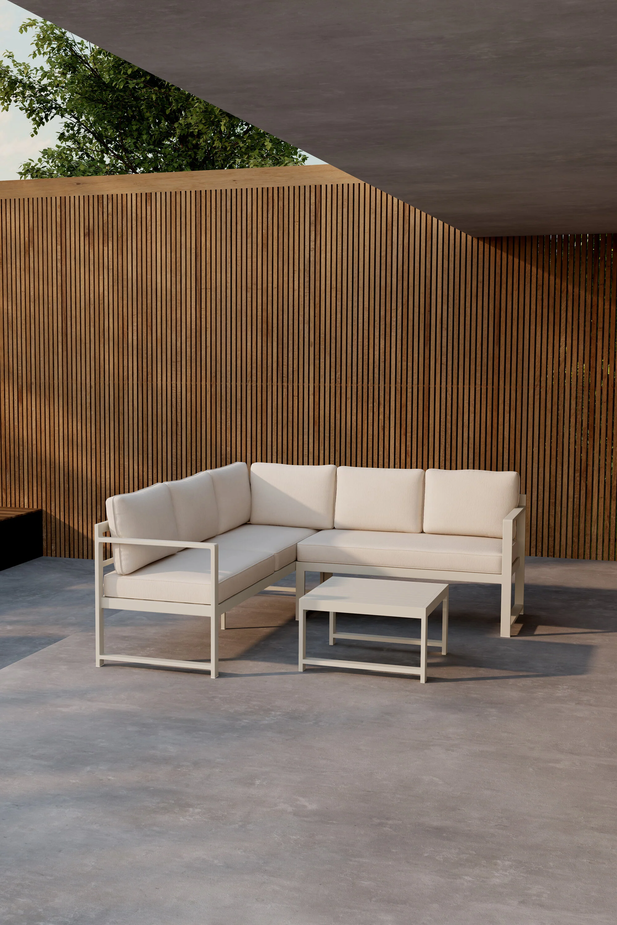 Salvador Ecksofa Beige / Beige - Image 2