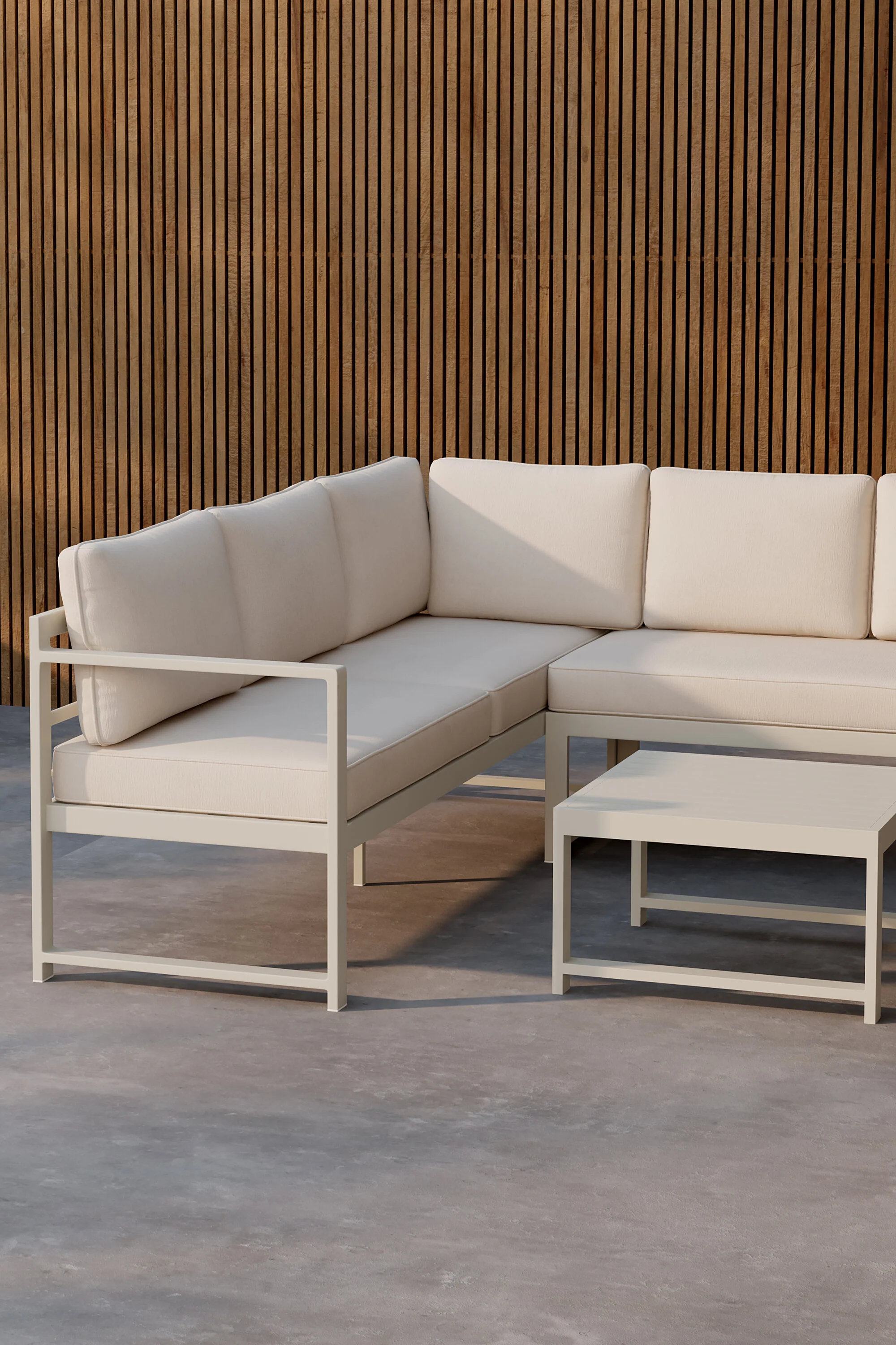 Salvador Ecksofa Beige / Beige - Image 3