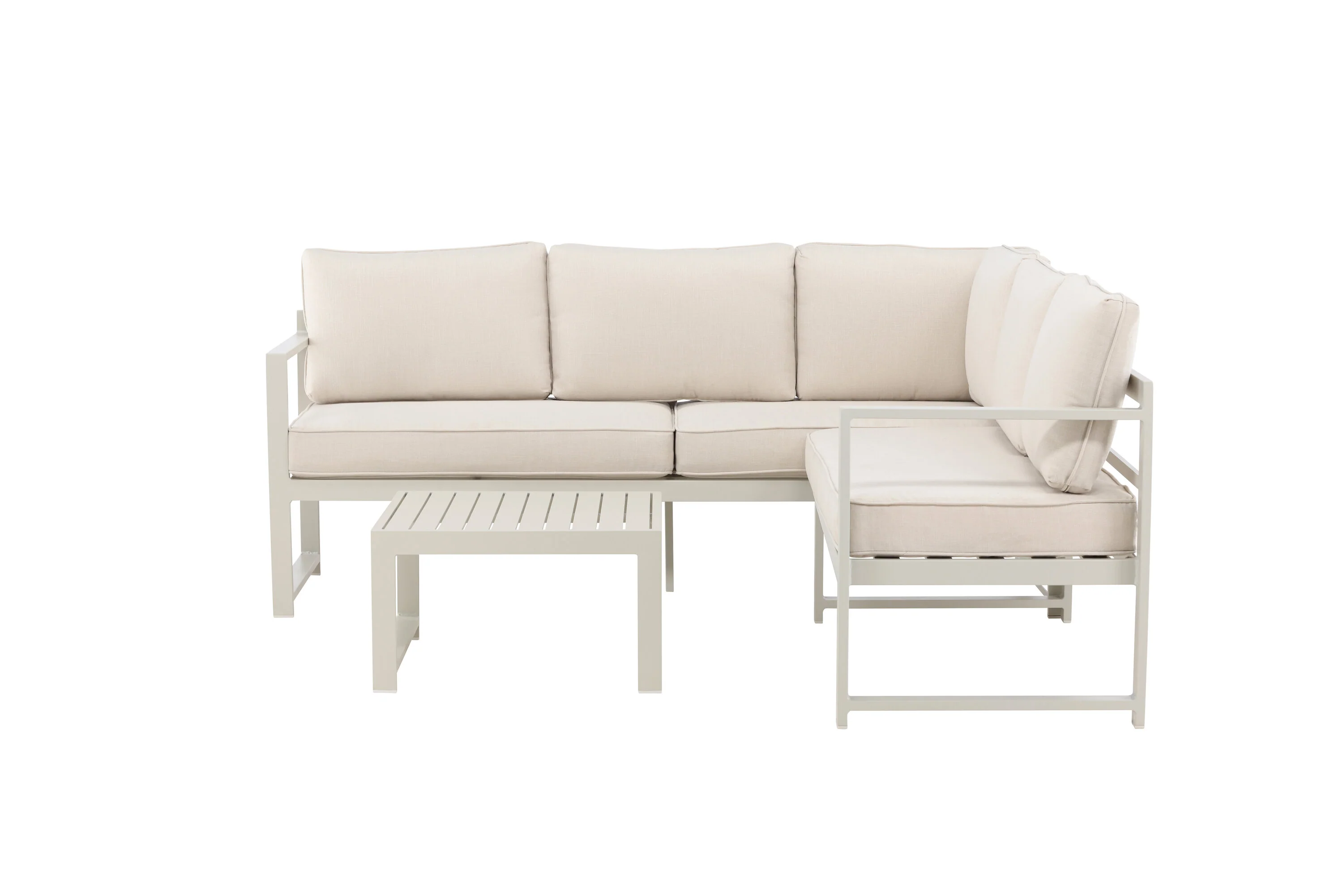 Salvador Ecksofa Beige / Beige - Image 6