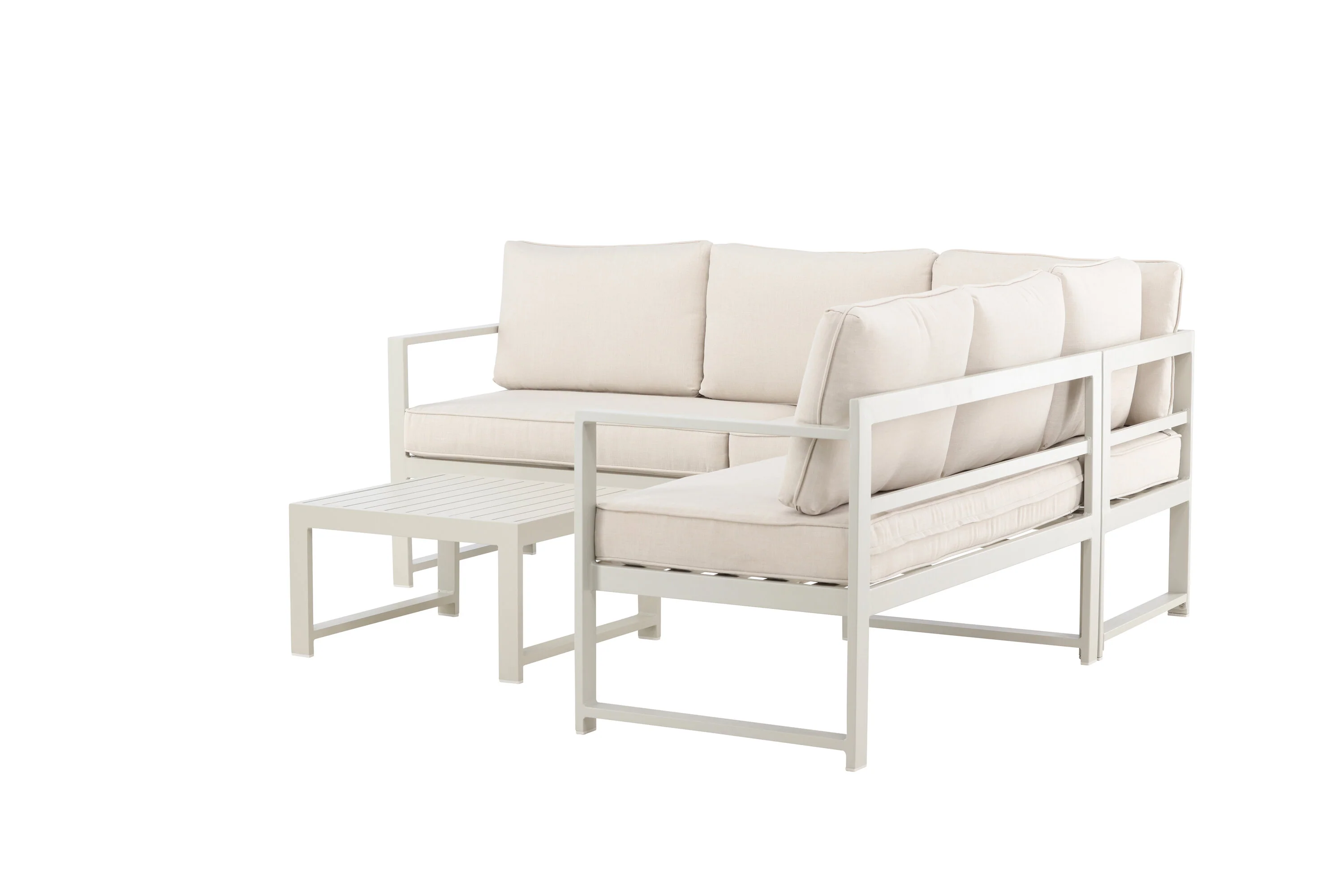 Salvador Ecksofa Beige / Beige - Image 7