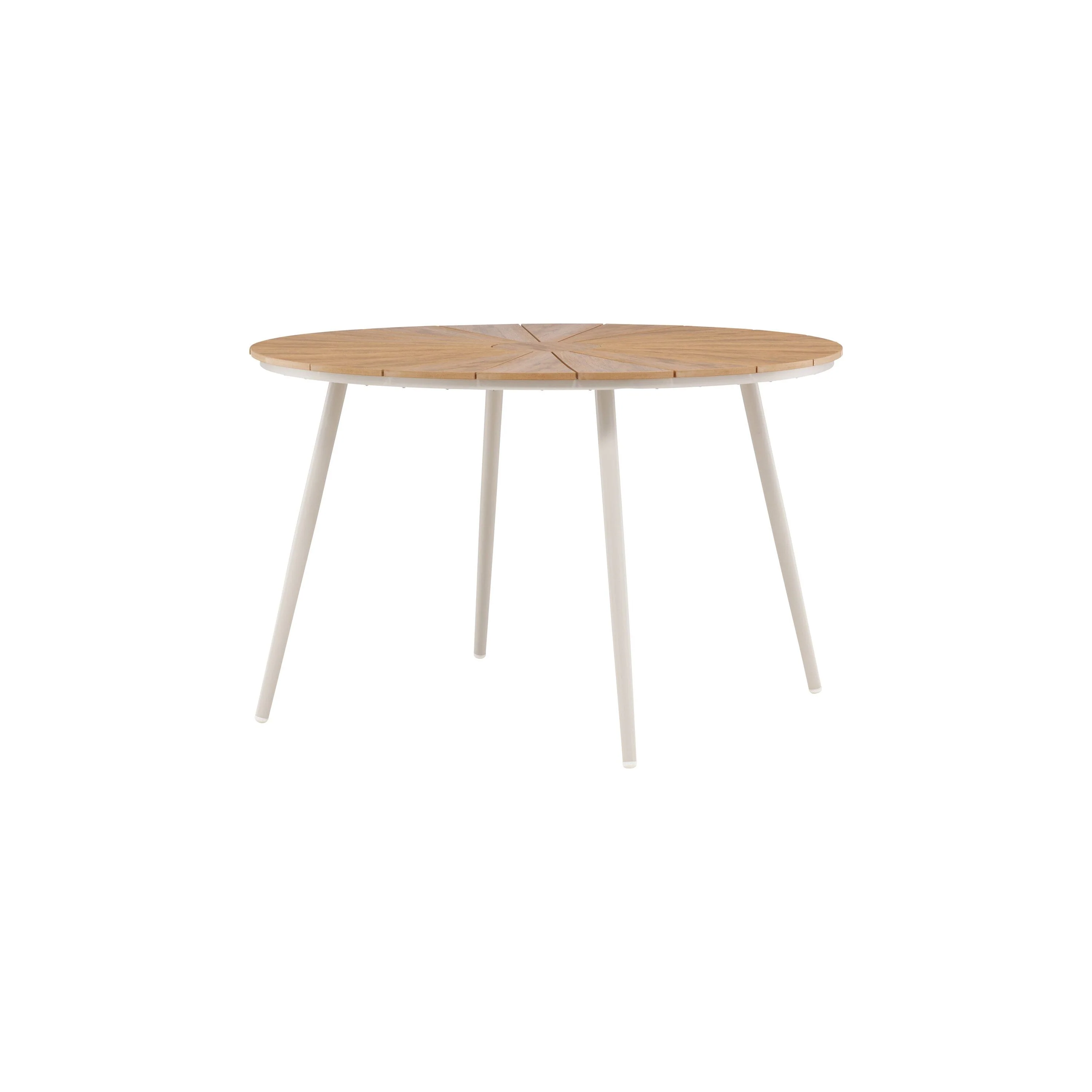 San Vito Esstisch Beige / Holz 120x120