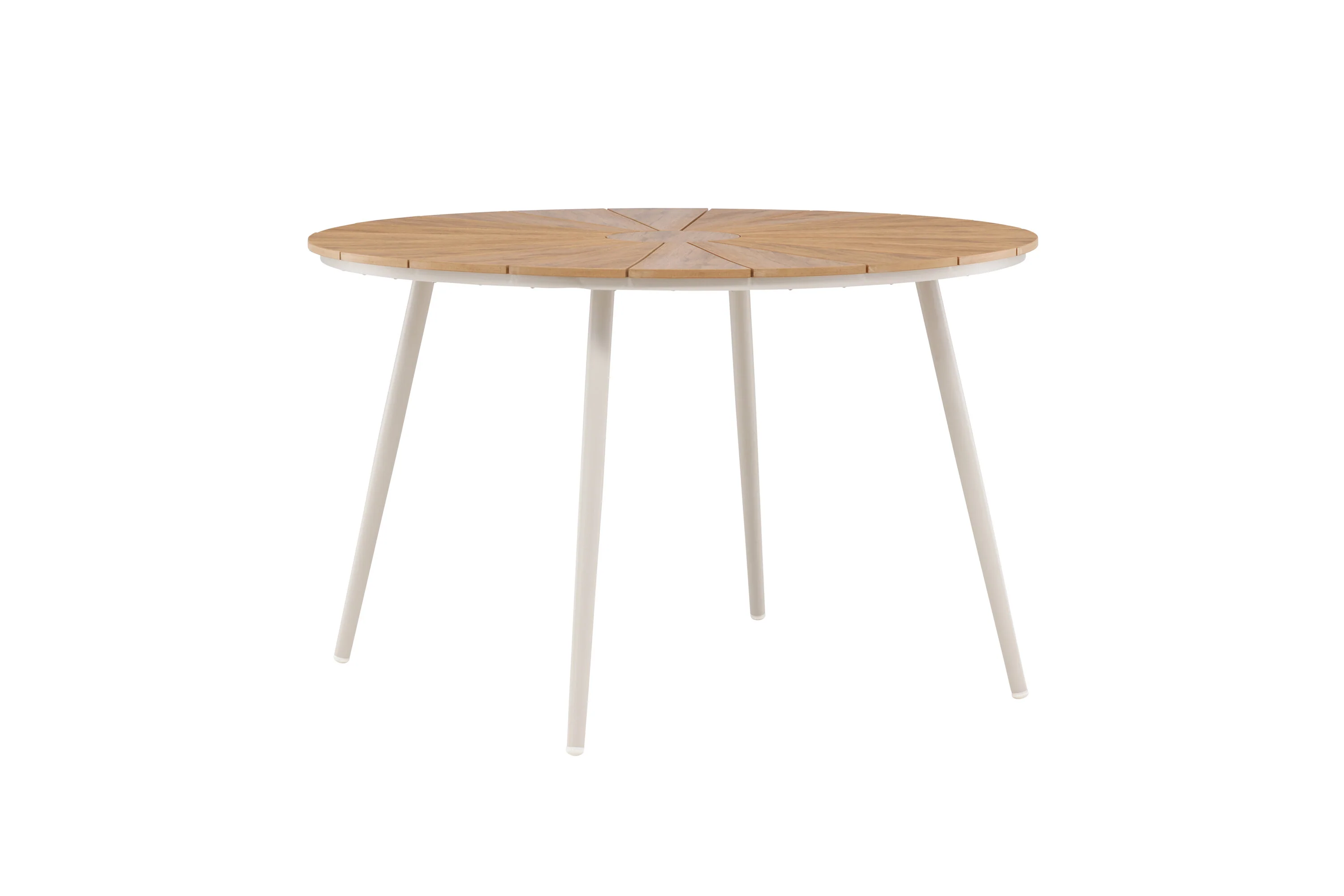 San Vito Esstisch Beige / Holz 120x120 - Image 5