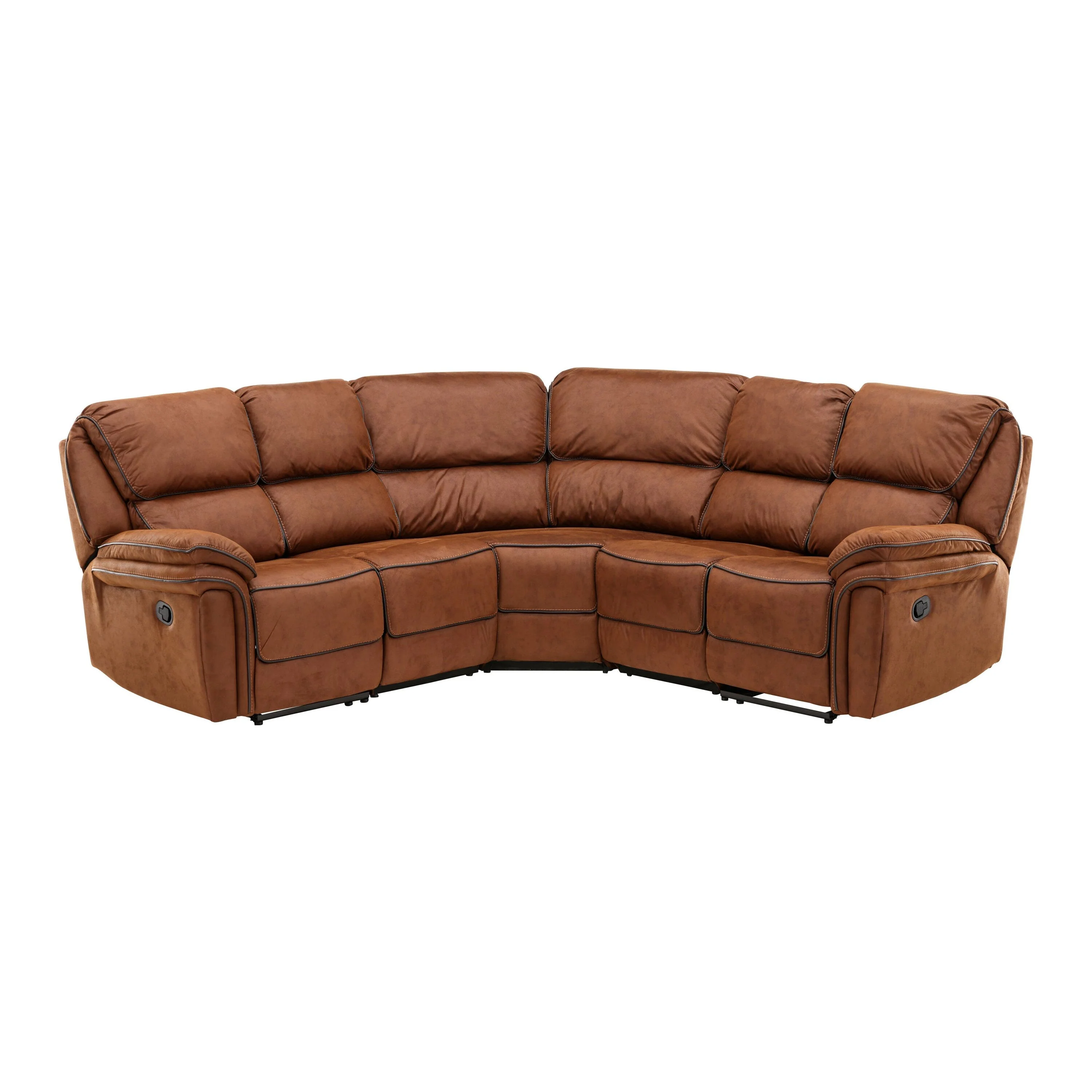 Saranda Ecksofa (klappbar) - Mokka