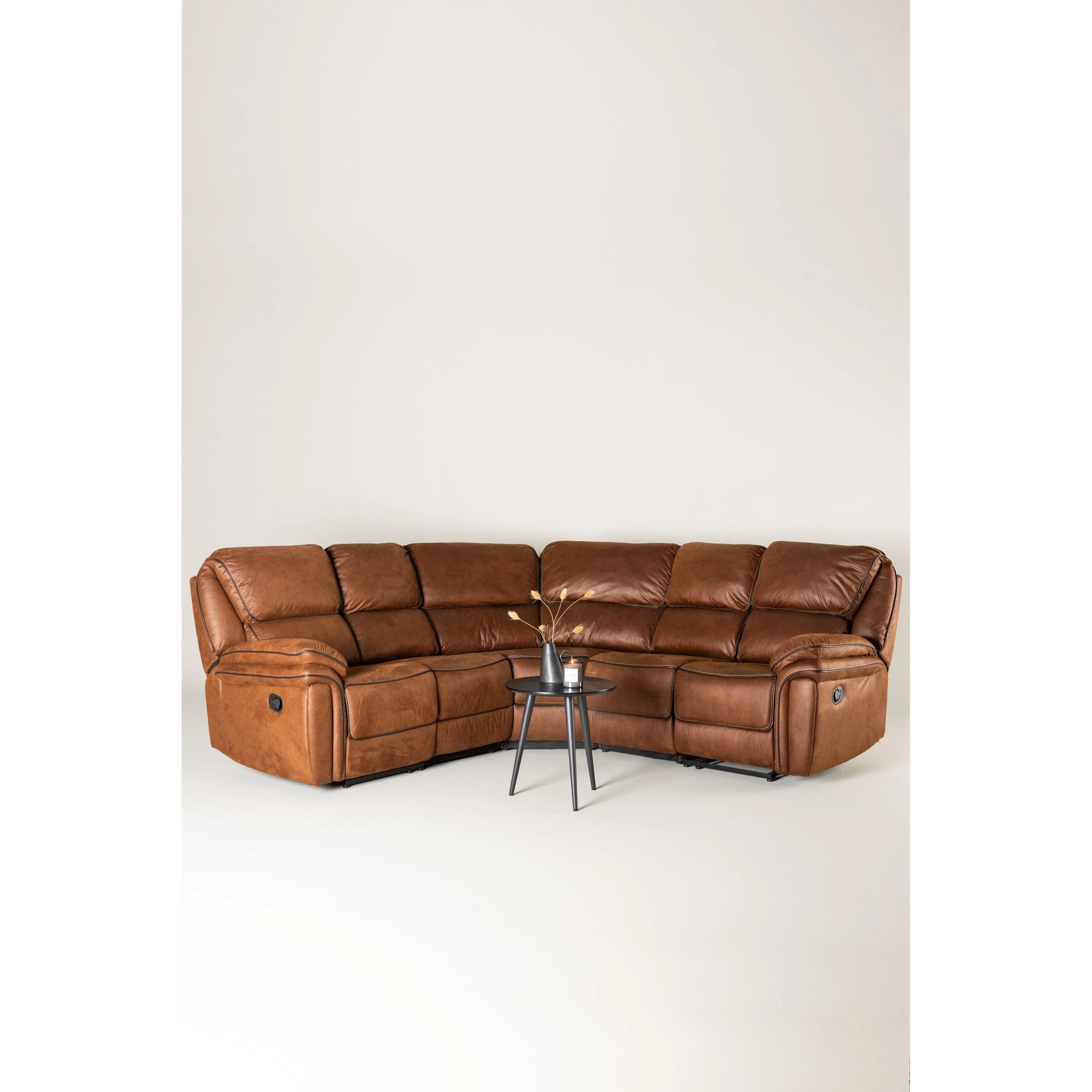 Saranda Ecksofa (klappbar) - Mokka - Image 2