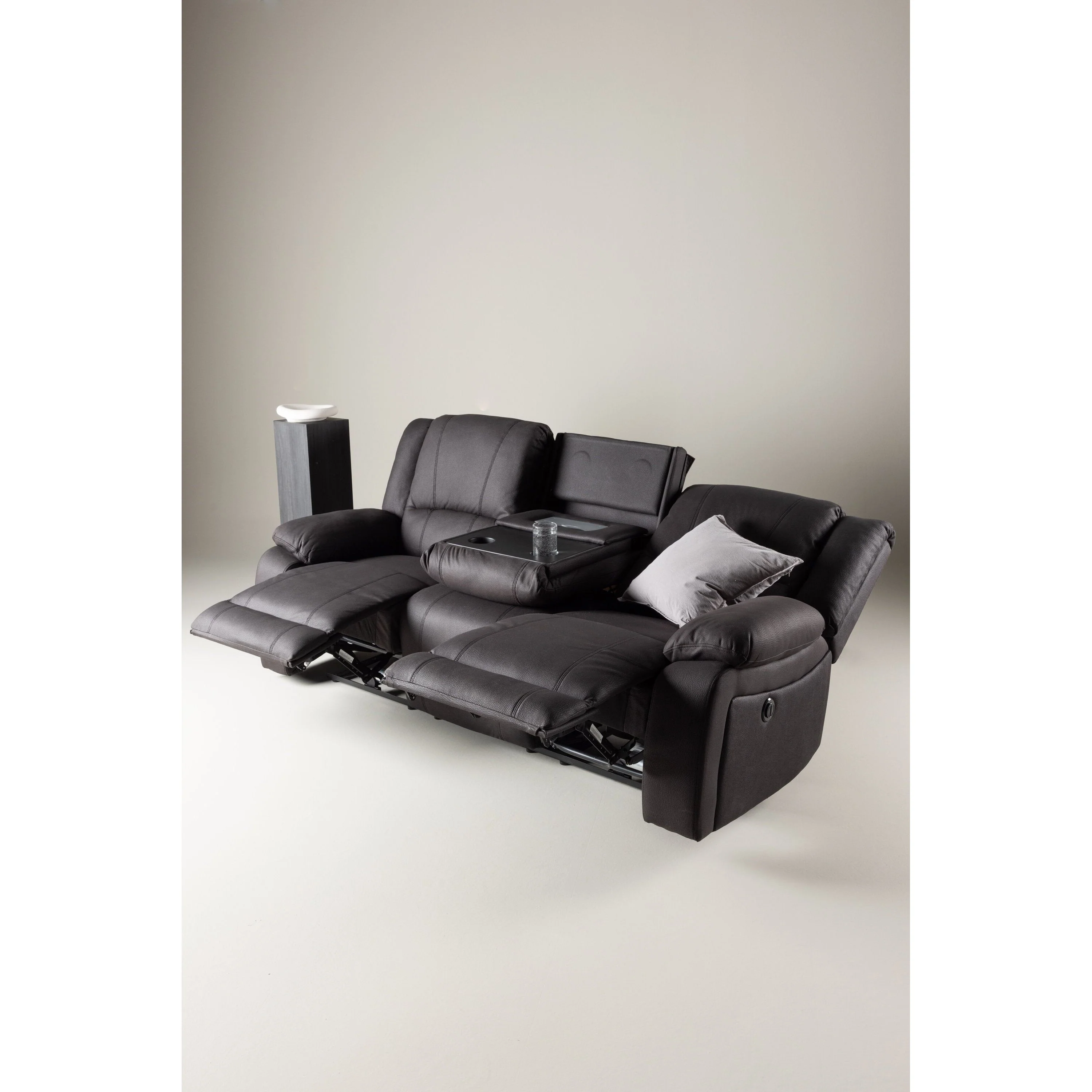 Singapore Recliner Sofa Schwarz - Image 4
