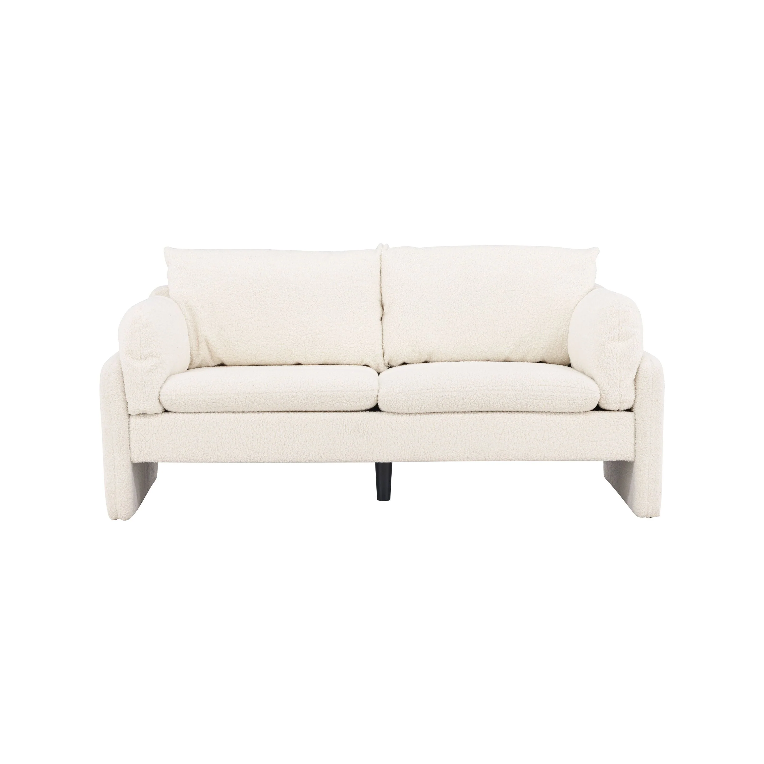Vindel 2-Sitzer Sofa - Weißer Teddy