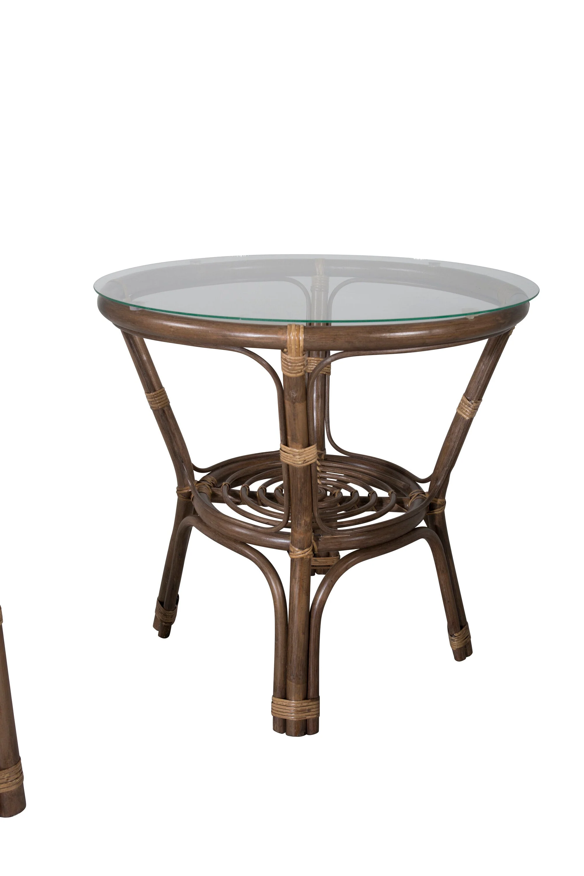 Wera Café Garnitur Rattan / Offwhite Kissen - Image 8