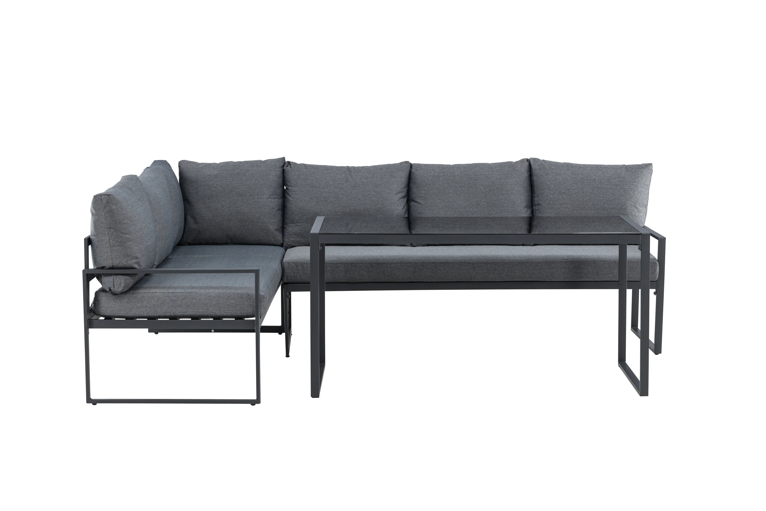 Zingaro Ecksofa-Set Schwarz / Grau - Image 4