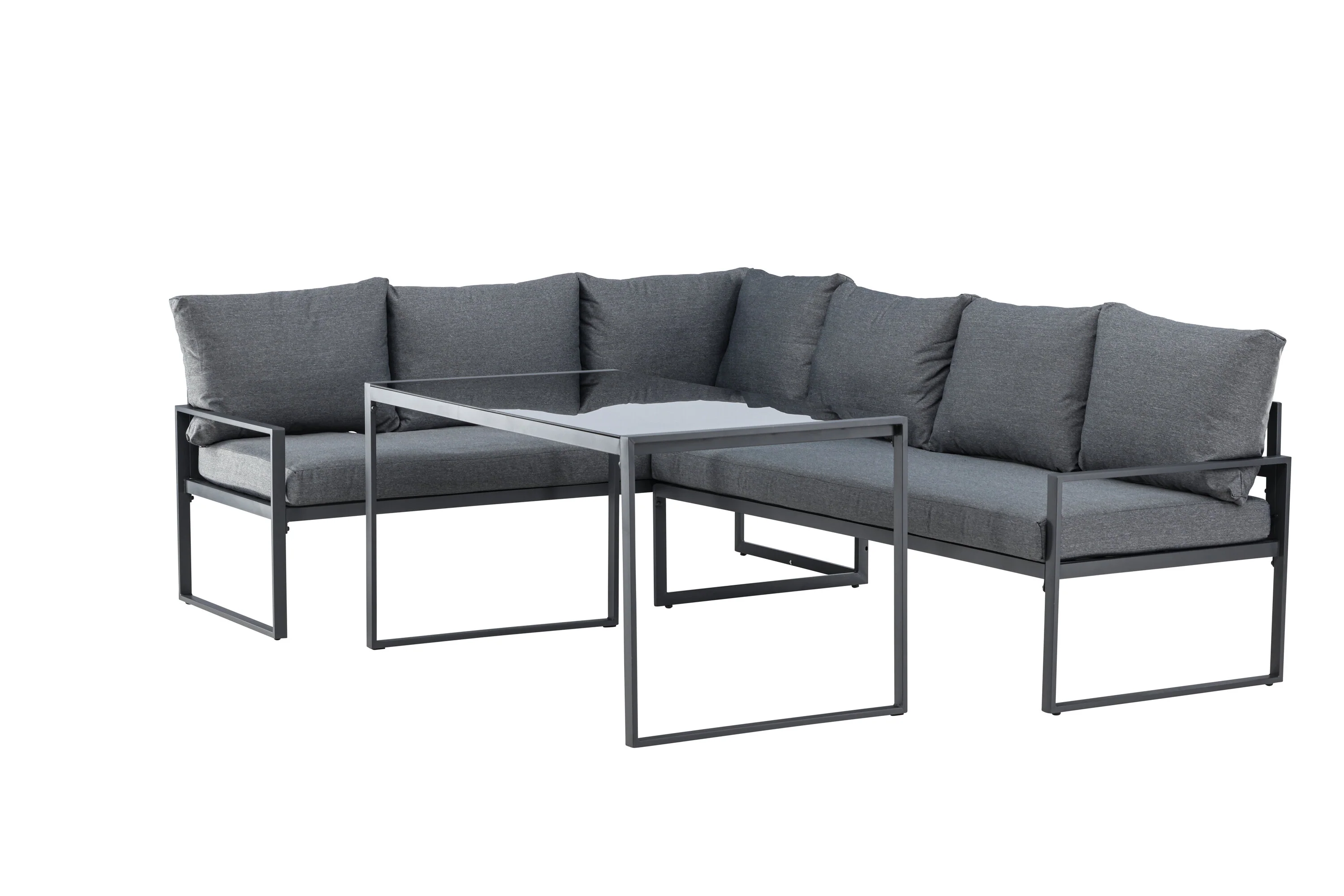 Zingaro Ecksofa-Set Schwarz / Grau - Image 8
