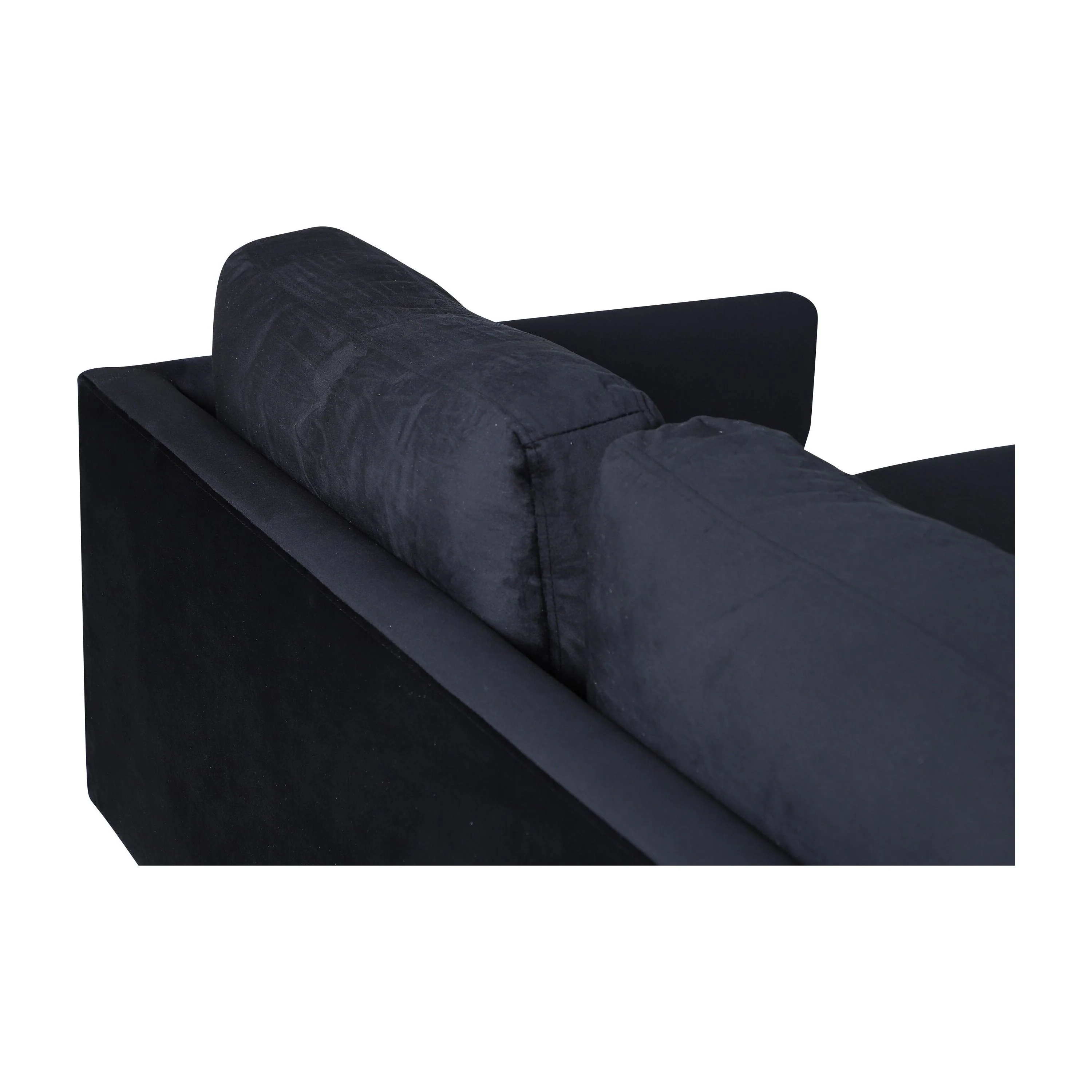 Zoom U-Sofa - Schwarz / Schwarzer Samt - Image 11
