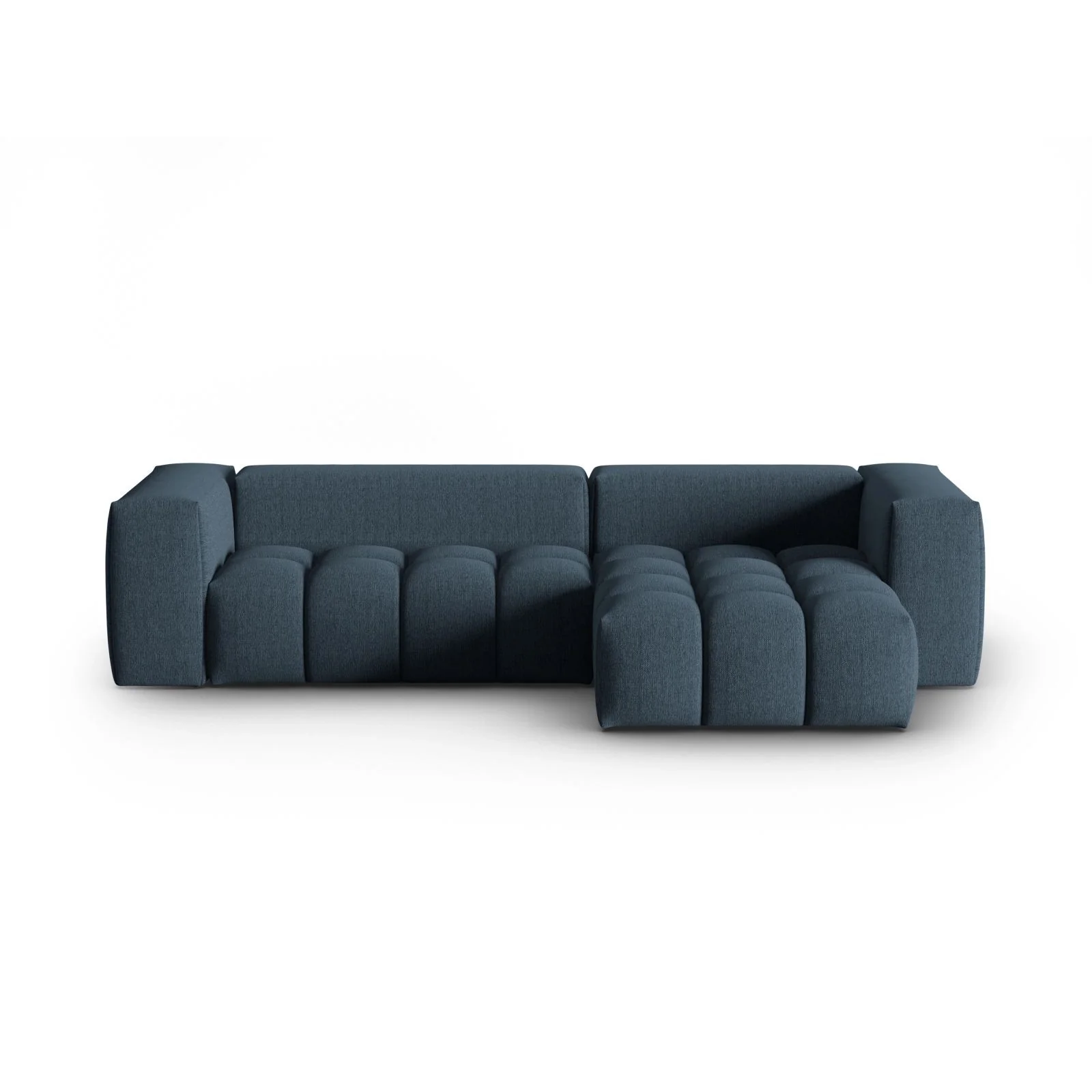 Verona 3-Sitzer Ecksofa, Rechte Seite, aus Samt oder Strukturstoff, 260x145 cm - Image 90