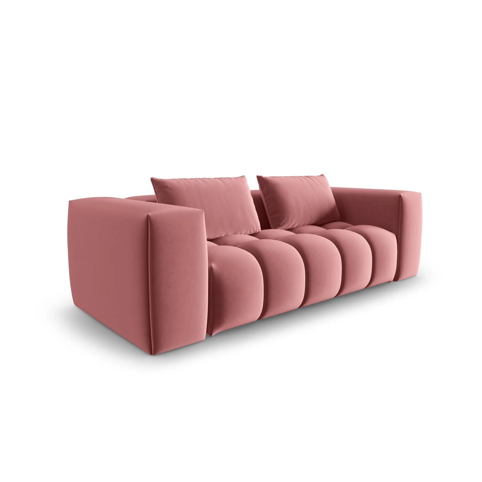 Verona 3-Sitzer Sofa aus Samt oder Strukturstoff, 200x85 cm - Image 23