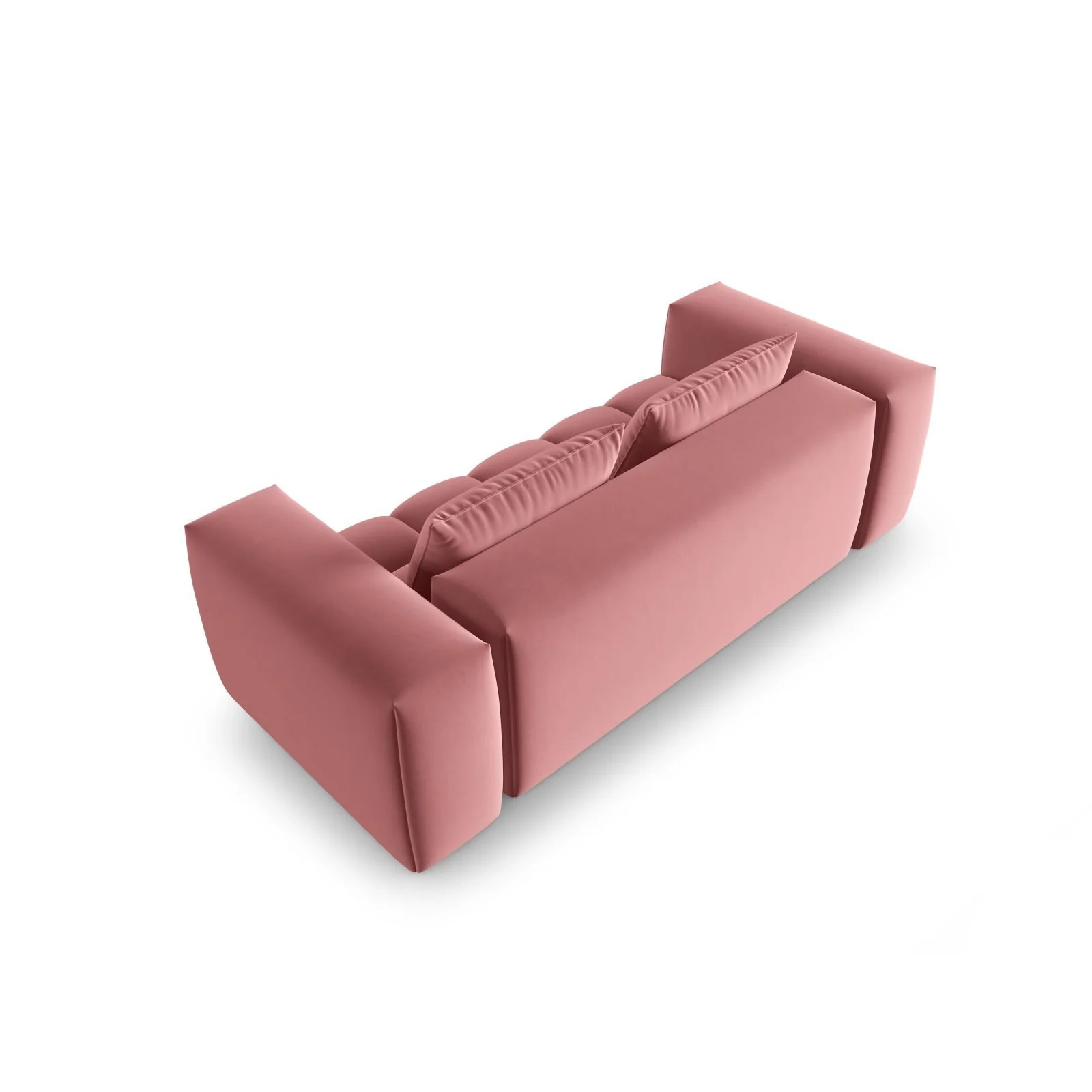 Verona 3-Sitzer Sofa aus Samt oder Strukturstoff, 200x85 cm - Image 24