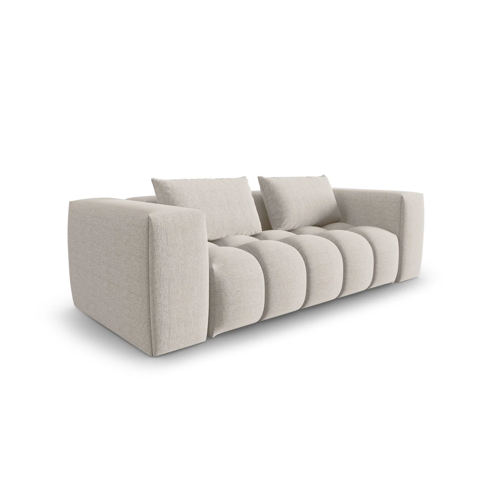 Verona 3-Sitzer Sofa aus Samt oder Strukturstoff, 200x85 cm - Image 53