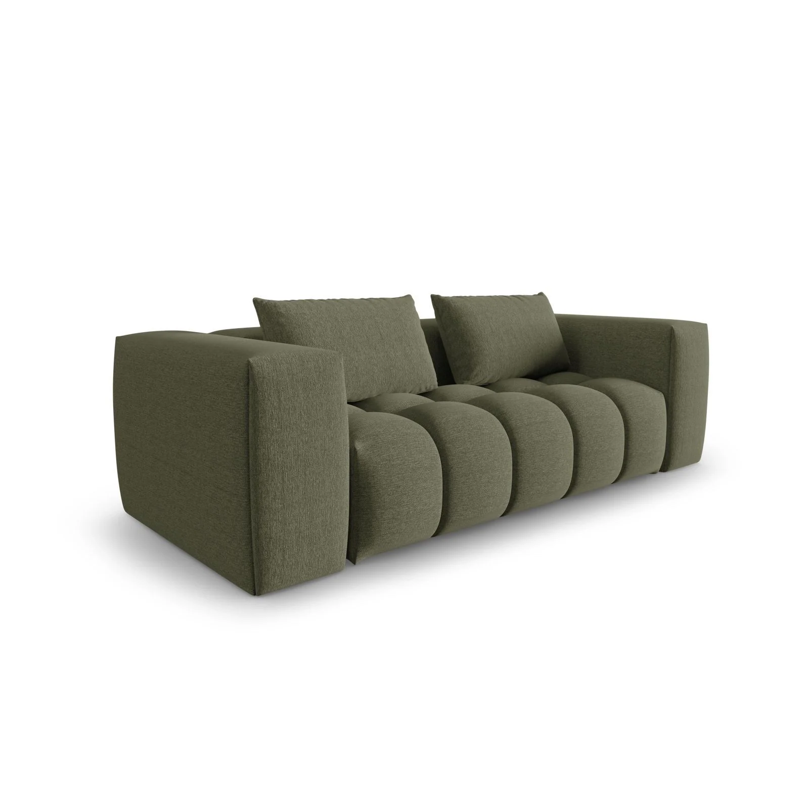 Verona 3-Sitzer Sofa aus Samt oder Strukturstoff, 200x85 cm - Image 63