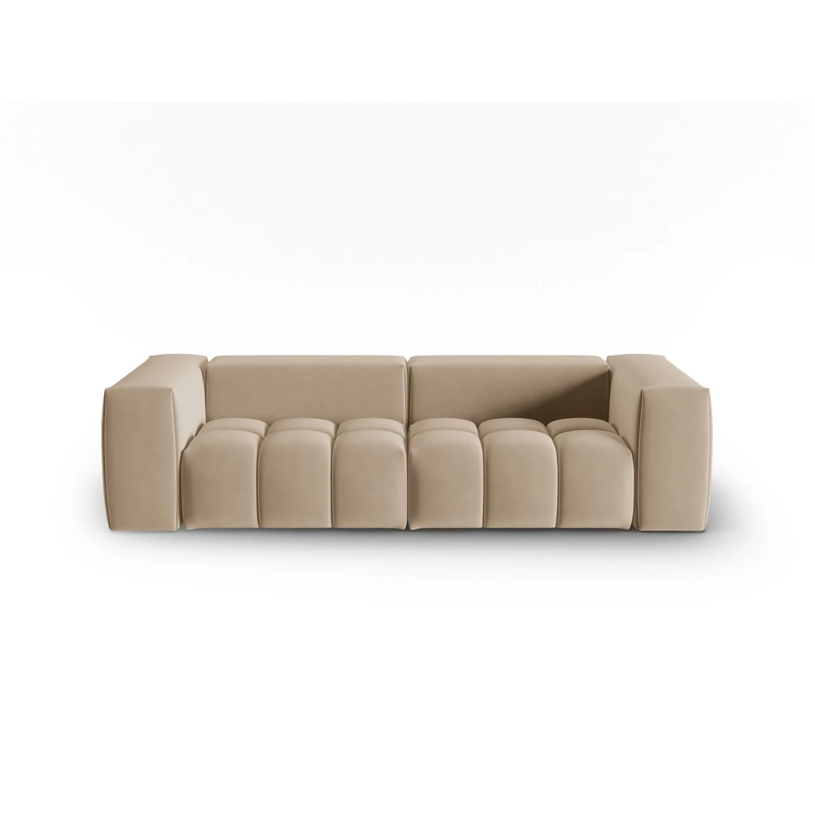 Verona 3-Sitzer Sofa aus Samt oder Strukturstoff, 230x85 cm - Image 11