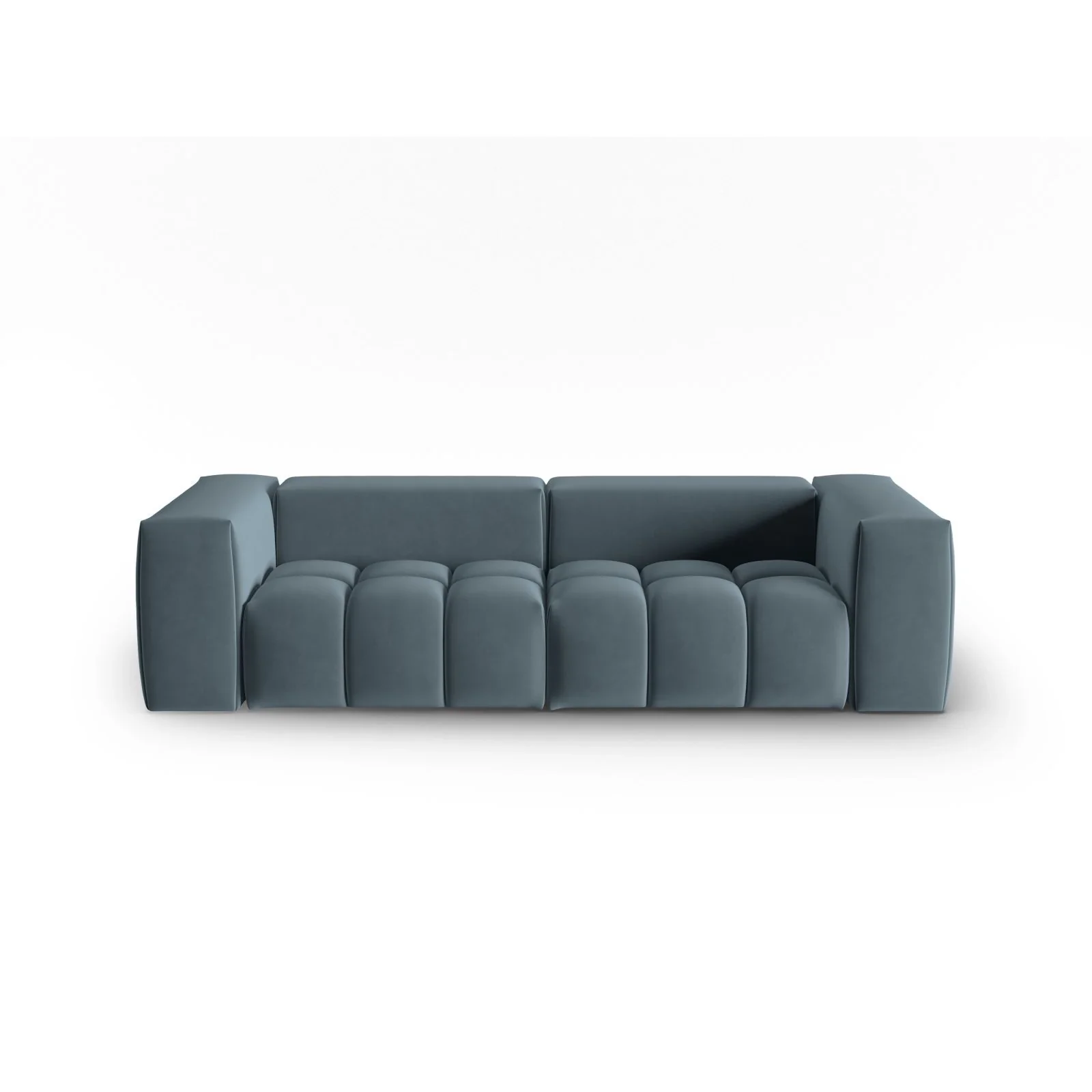 Verona 3-Sitzer Sofa aus Samt oder Strukturstoff, 230x85 cm - Image 26