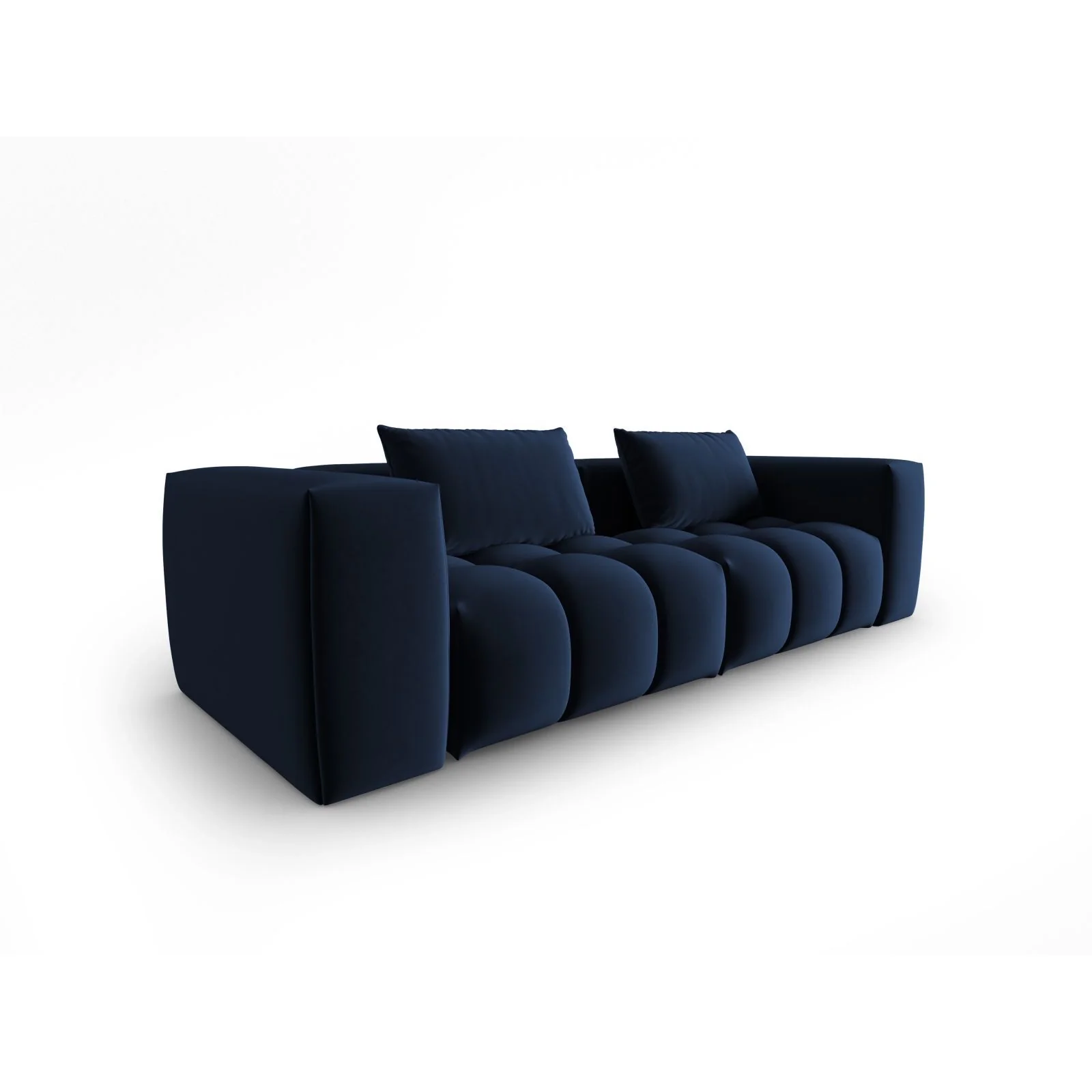 Verona 3-Sitzer Sofa aus Samt oder Strukturstoff, 230x85 cm - Image 33