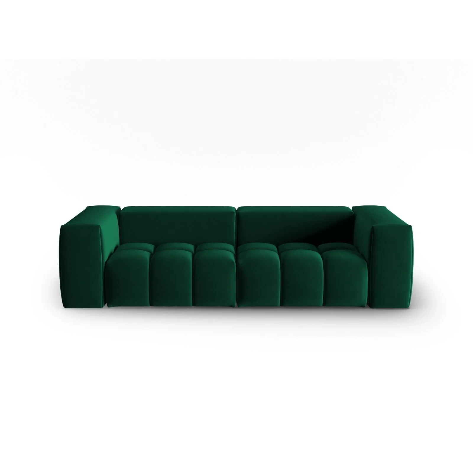 Verona 3-Sitzer Sofa aus Samt oder Strukturstoff, 230x85 cm - Image 36