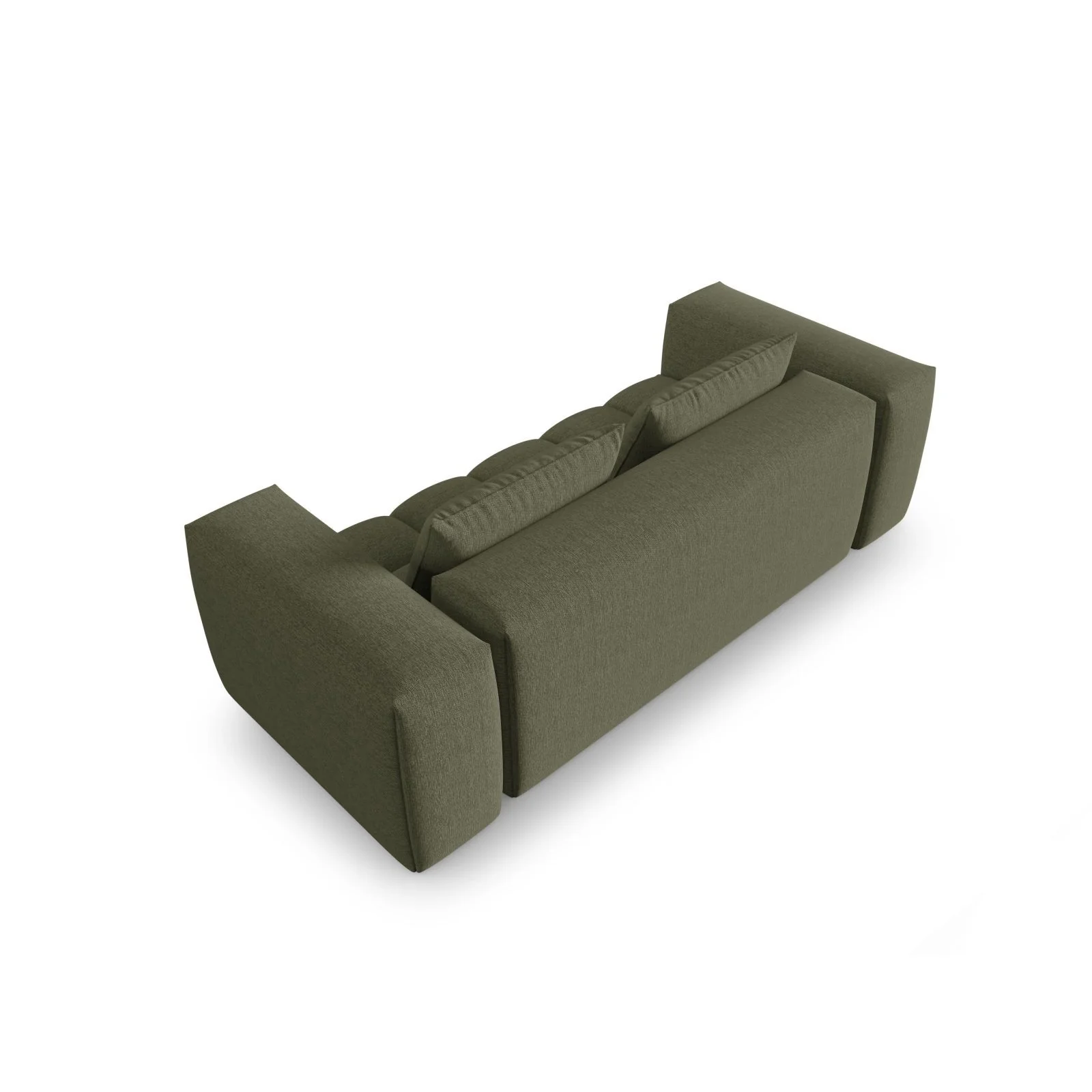 Verona 3-Sitzer Sofa aus Samt oder Strukturstoff, 230x85 cm - Image 64