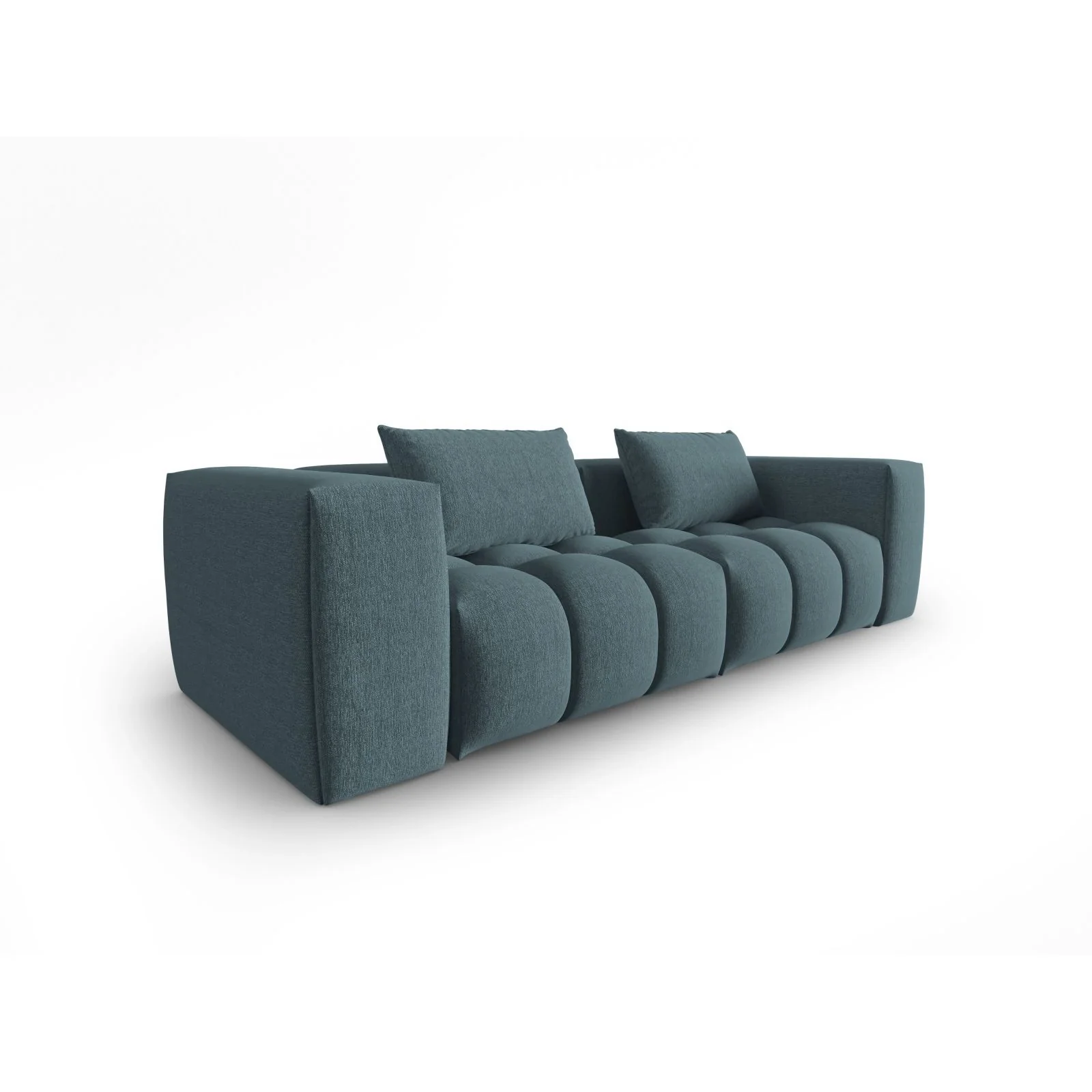 Verona 3-Sitzer Sofa aus Samt oder Strukturstoff, 230x85 cm - Image 73
