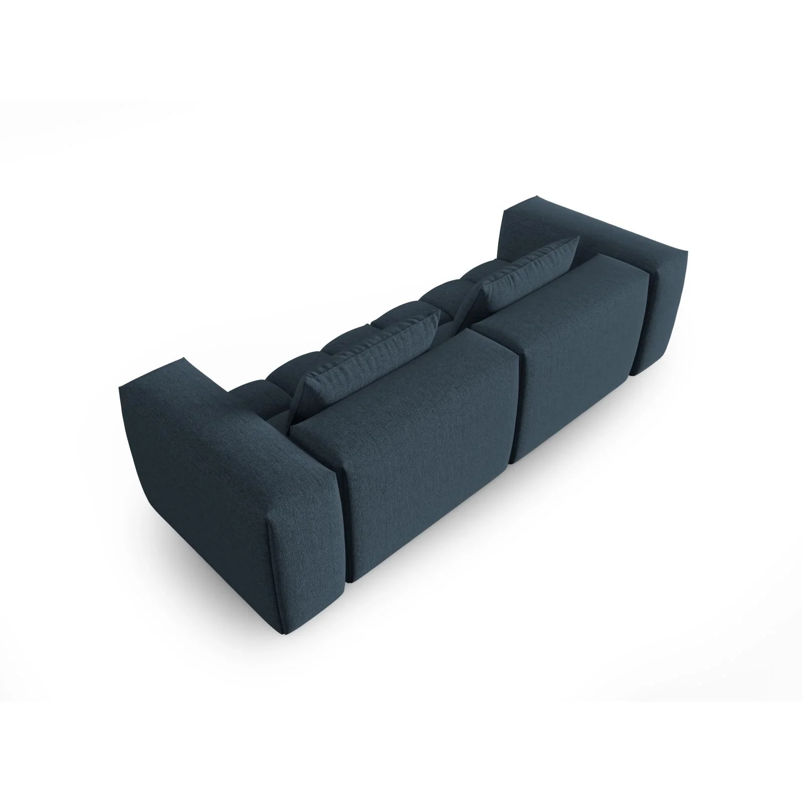 Verona 3-Sitzer Sofa aus Samt oder Strukturstoff, 230x85 cm - Image 79