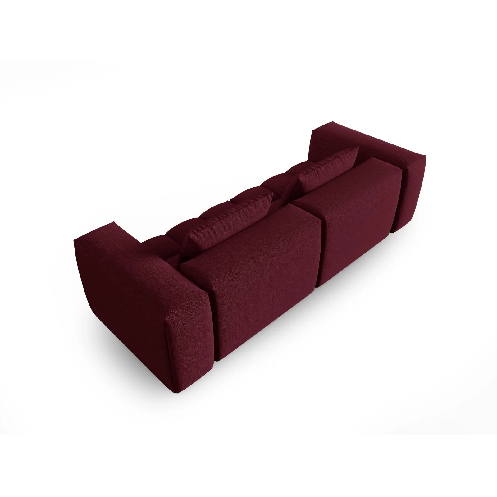 Verona 3-Sitzer Sofa aus Samt oder Strukturstoff, 230x85 cm - Image 84