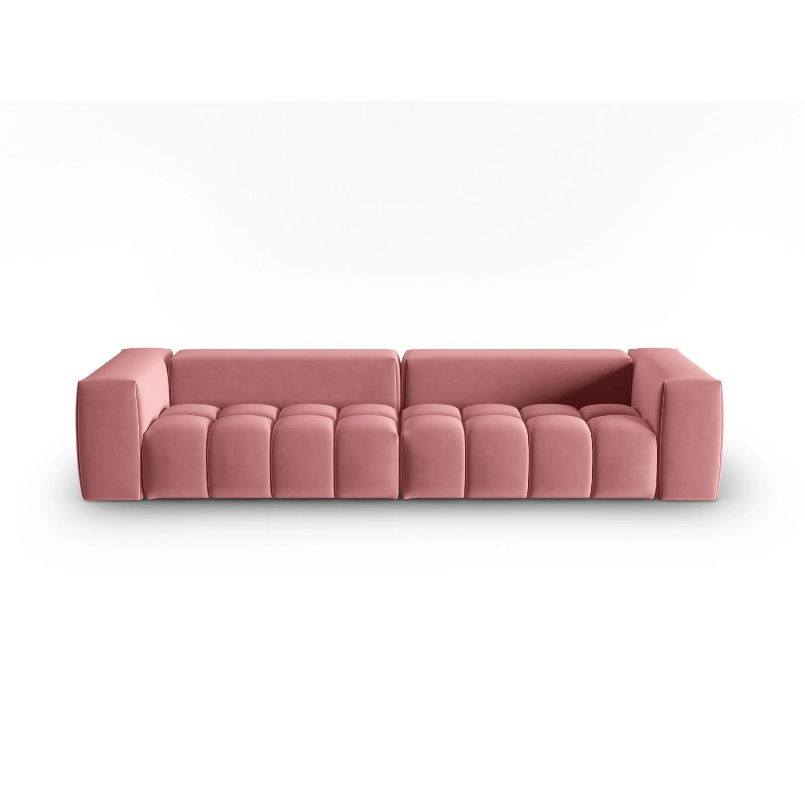 Verona 5-Sitzer Sofa aus Samt oder Strukturstoff, 290x85 cm - Image 21