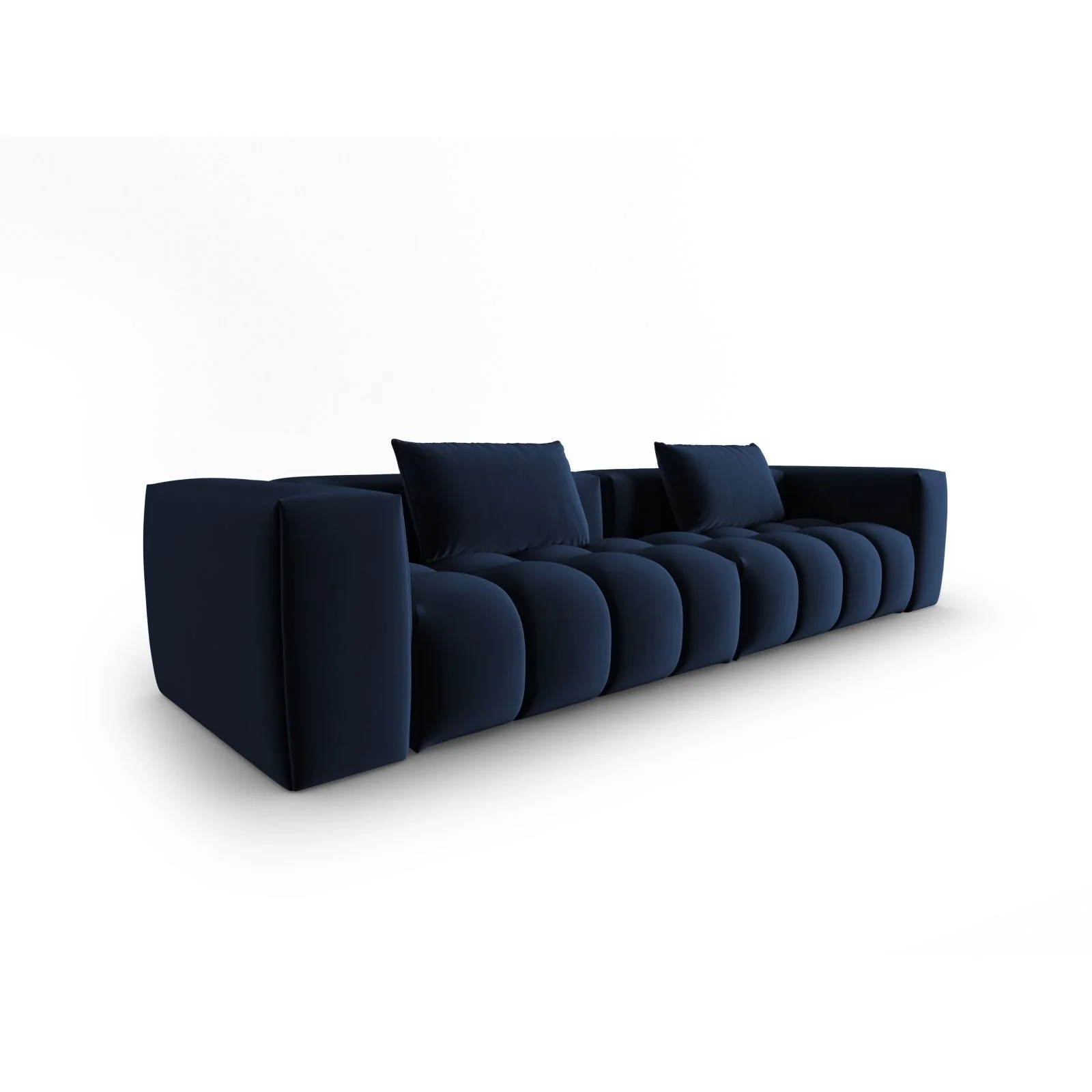 Verona 5-Sitzer Sofa aus Samt oder Strukturstoff, 290x85 cm - Image 33