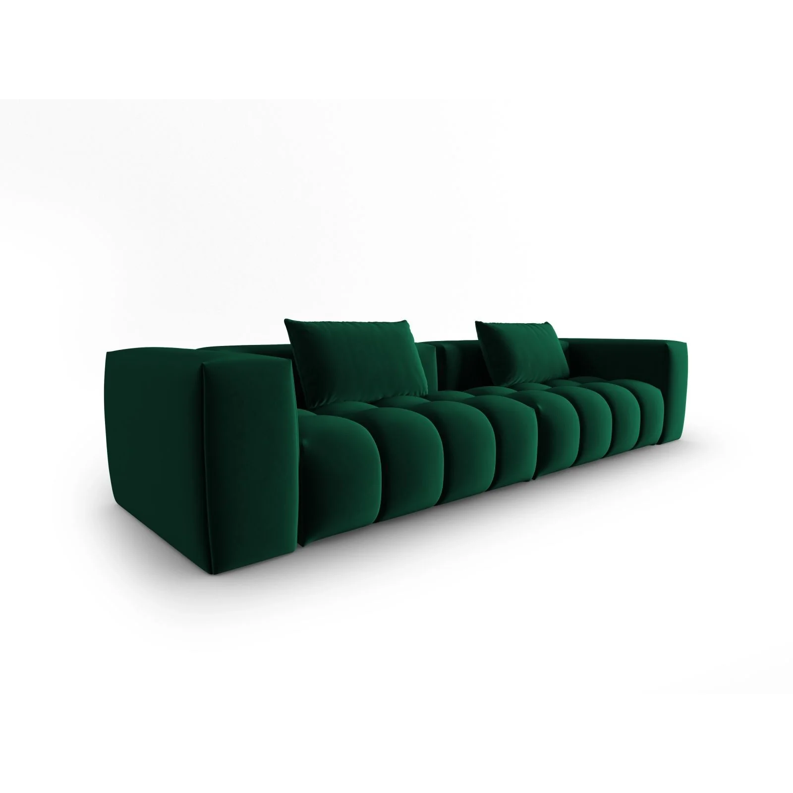 Verona 5-Sitzer Sofa aus Samt oder Strukturstoff, 290x85 cm - Image 37