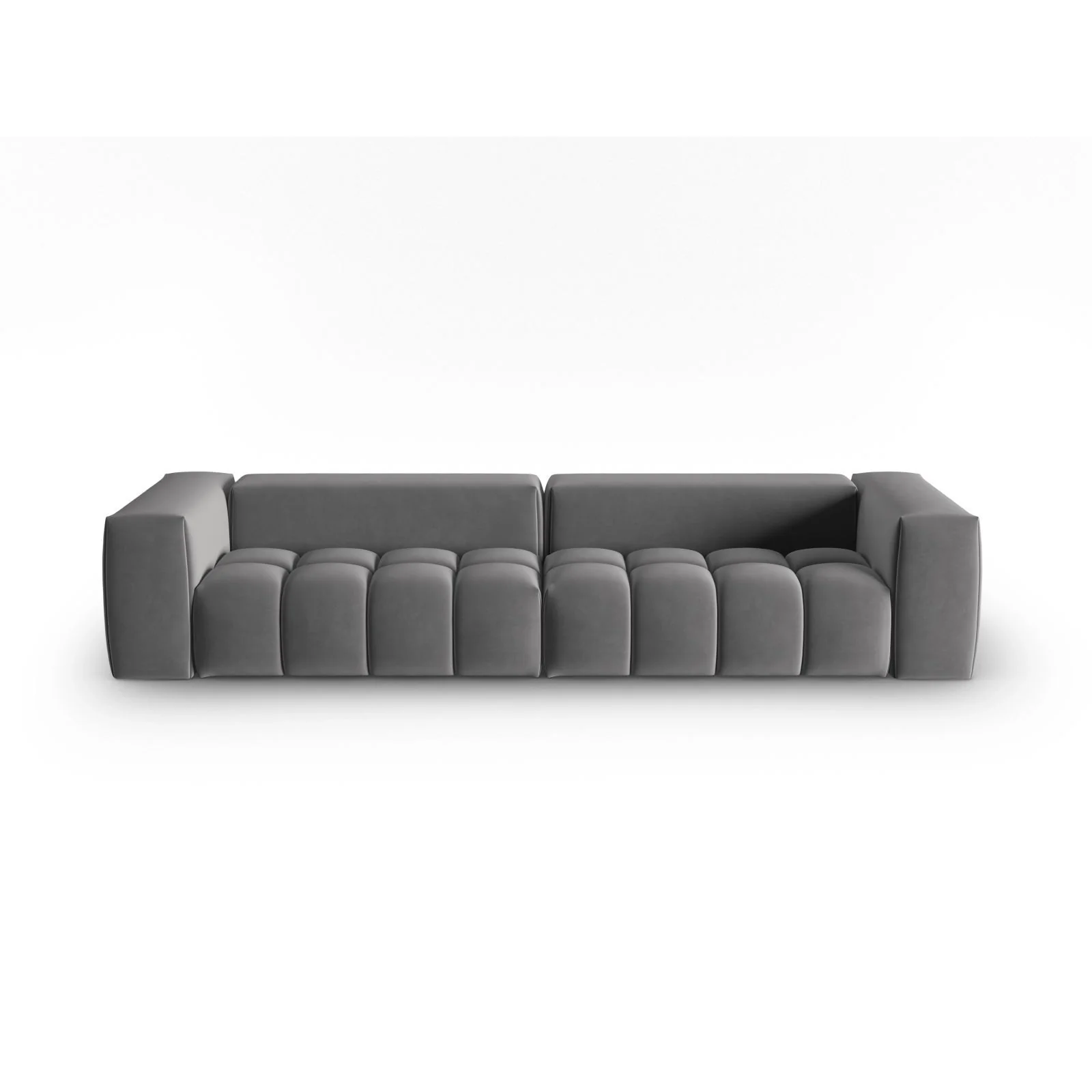 Verona 5-Sitzer Sofa aus Samt oder Strukturstoff, 290x85 cm - Image 45