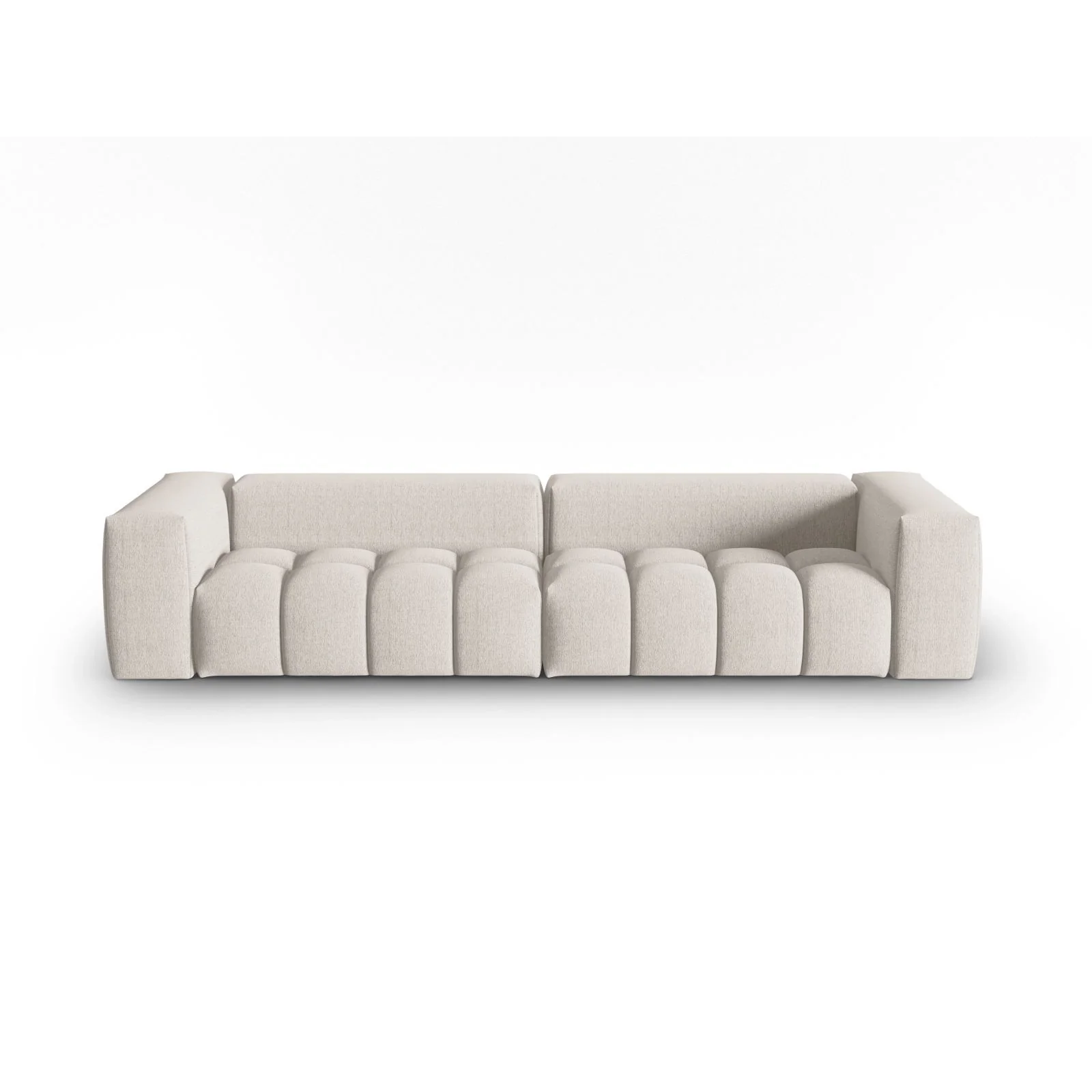 Verona 5-Sitzer Sofa aus Samt oder Strukturstoff, 290x85 cm - Image 50