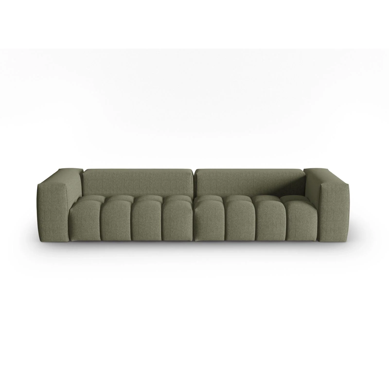 Verona 5-Sitzer Sofa aus Samt oder Strukturstoff, 290x85 cm - Image 60