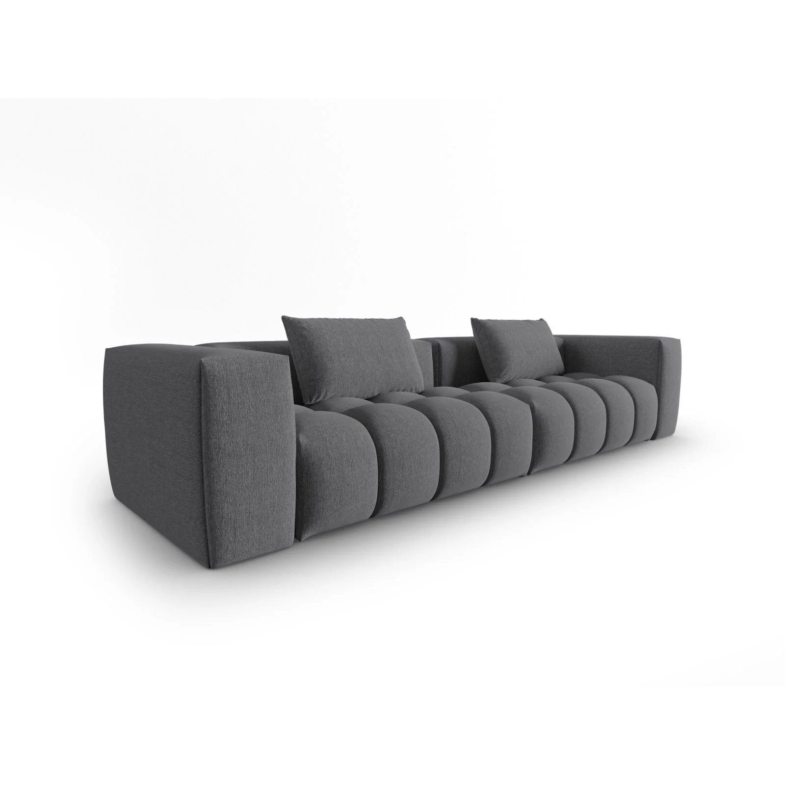Verona 5-Sitzer Sofa aus Samt oder Strukturstoff, 290x85 cm - Image 92