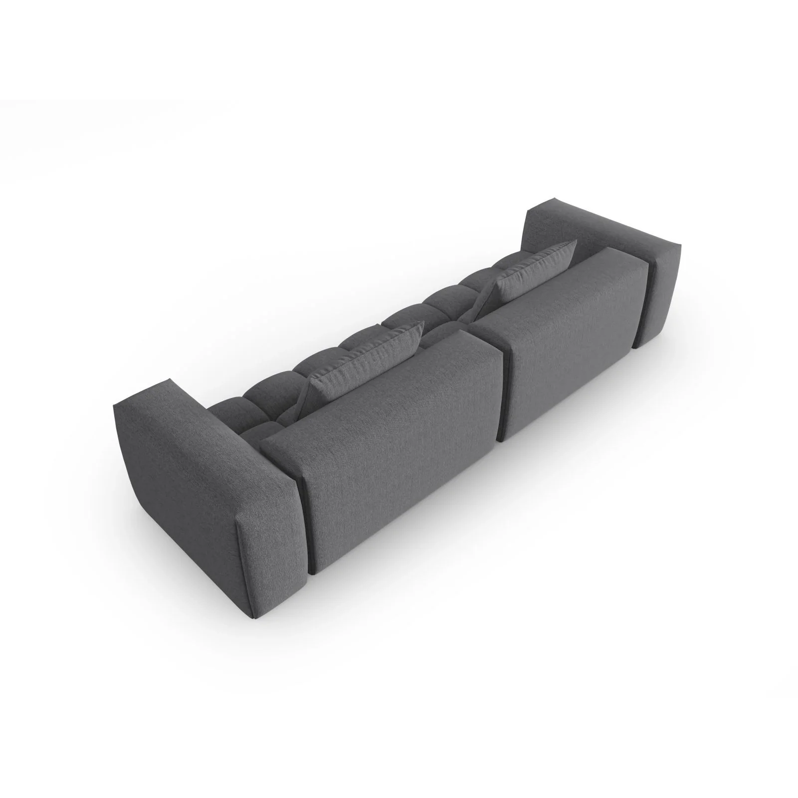 Verona 5-Sitzer Sofa aus Samt oder Strukturstoff, 290x85 cm - Image 93