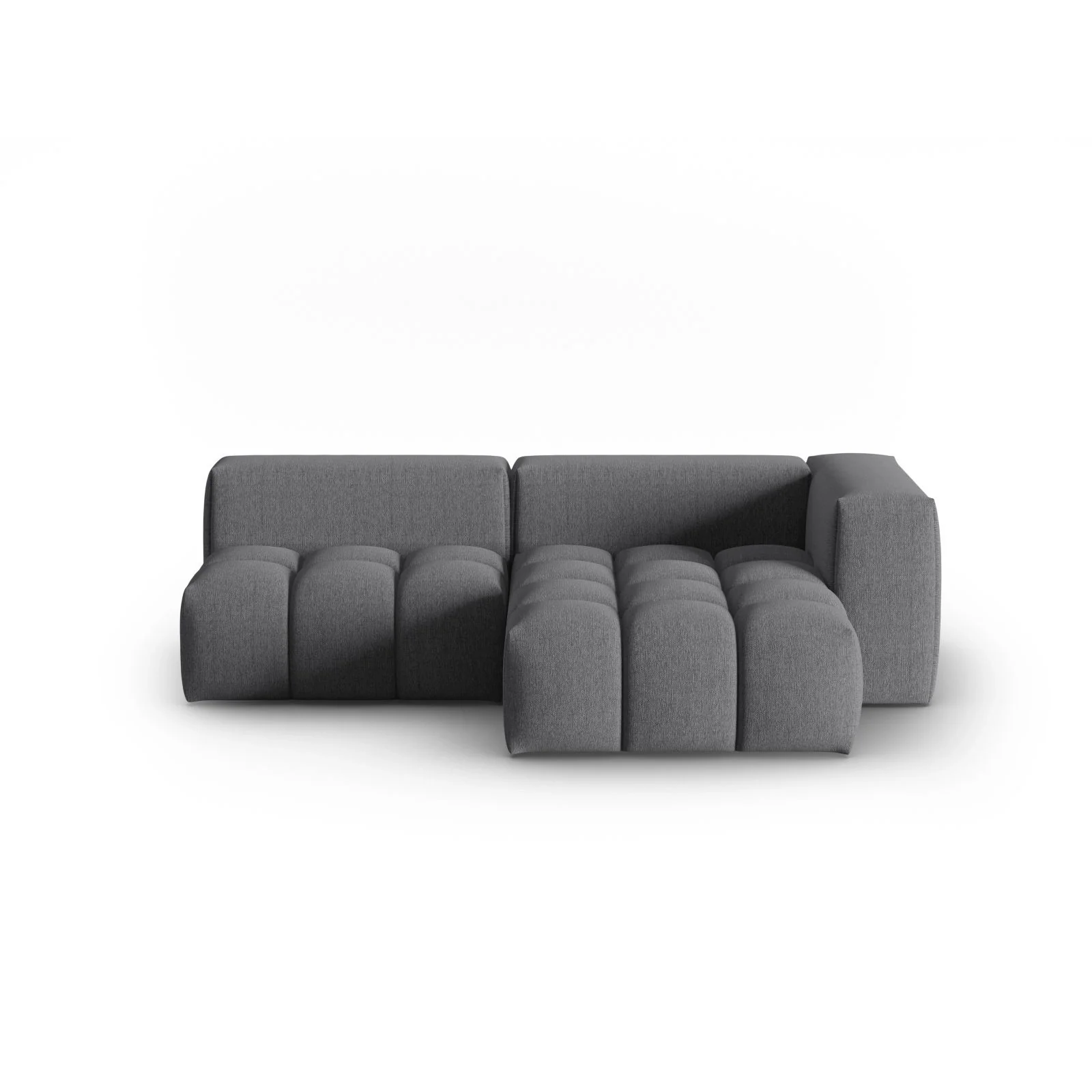 Verona Modulares 3-Sitzer Ecksofa, Rechte Seite, aus Samt oder Strukturstoff, 205x145 cm - Image 108