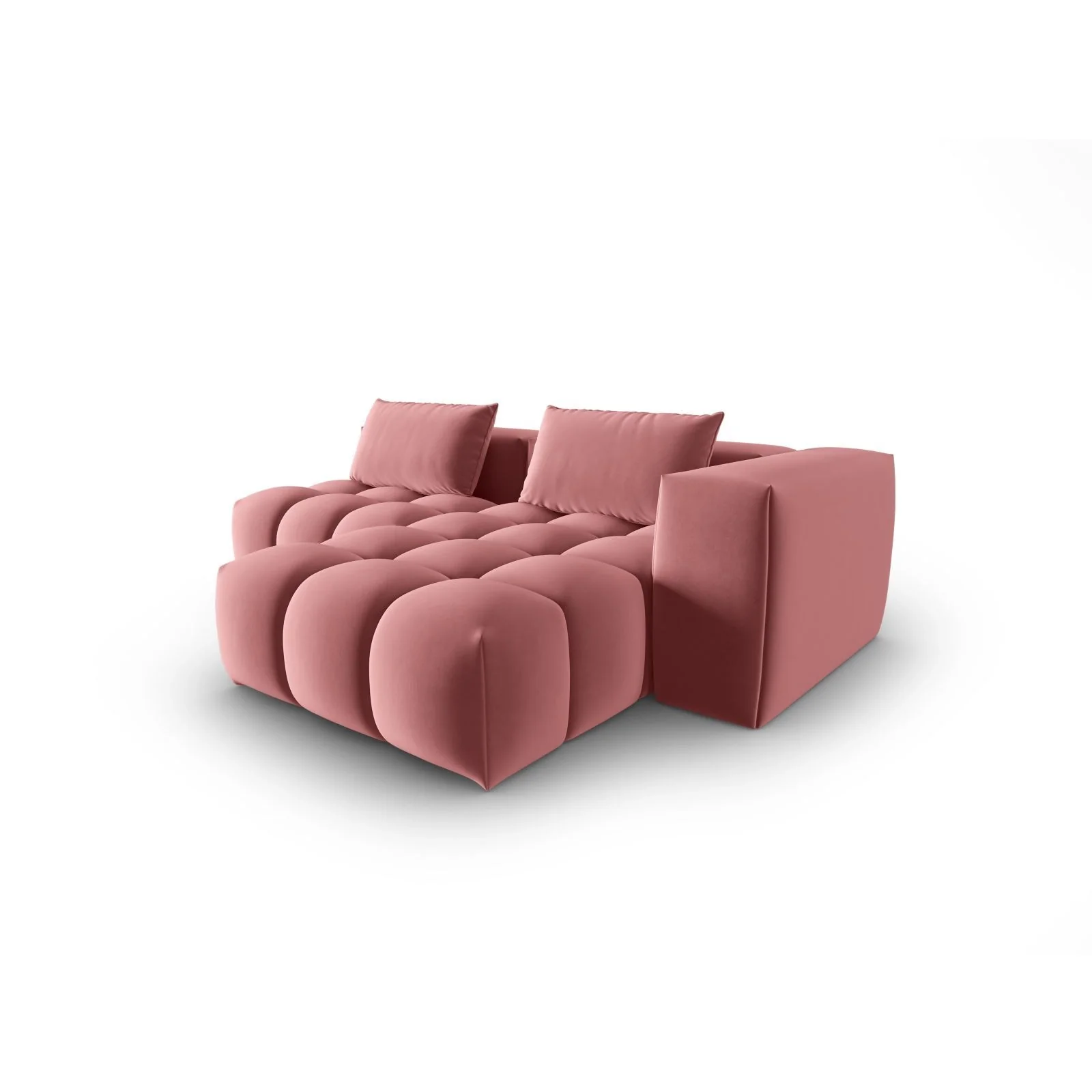 Verona Modulares 3-Sitzer Ecksofa, Rechte Seite, aus Samt oder Strukturstoff, 205x145 cm - Image 28