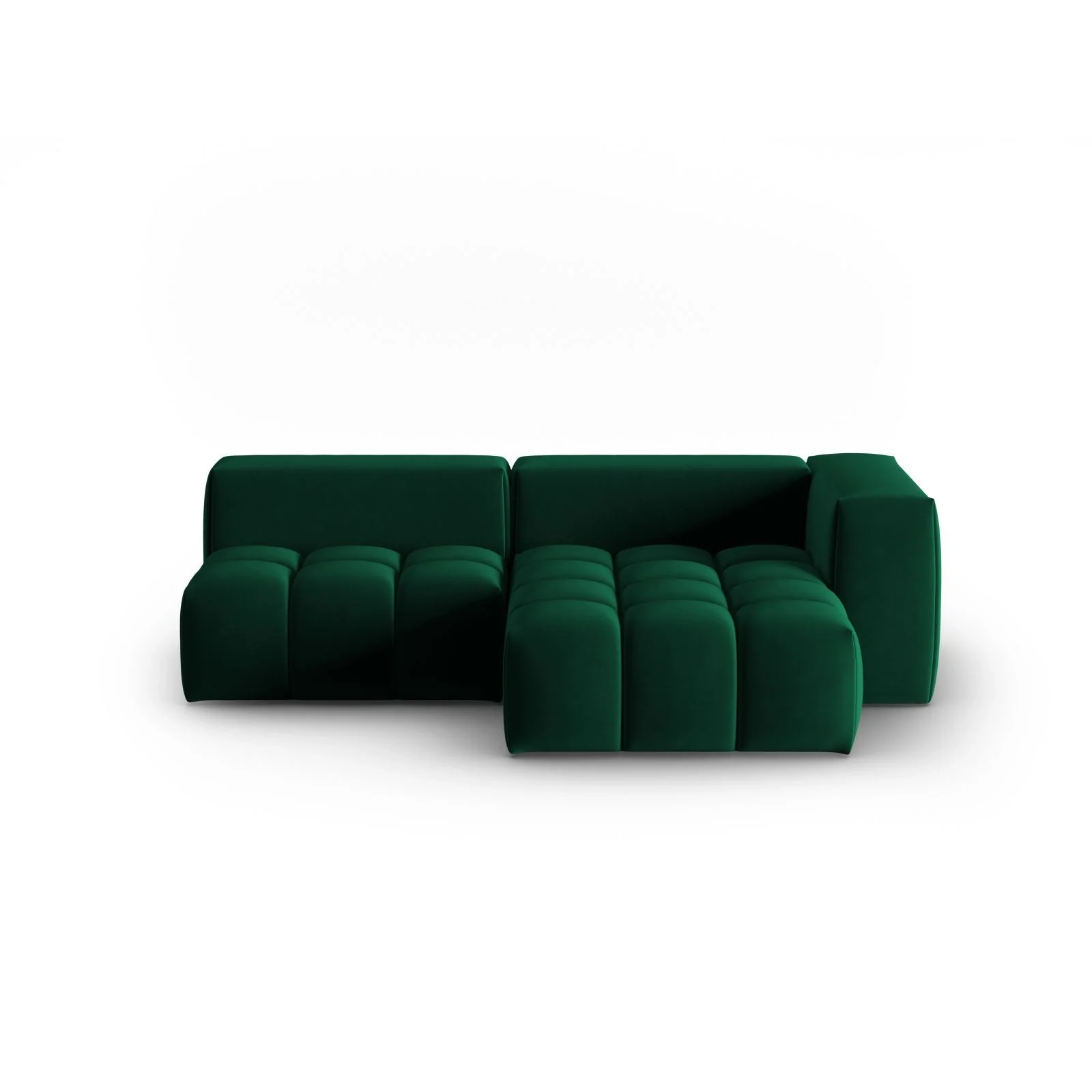 Verona Modulares 3-Sitzer Ecksofa, Rechte Seite, aus Samt oder Strukturstoff, 205x145 cm - Image 42