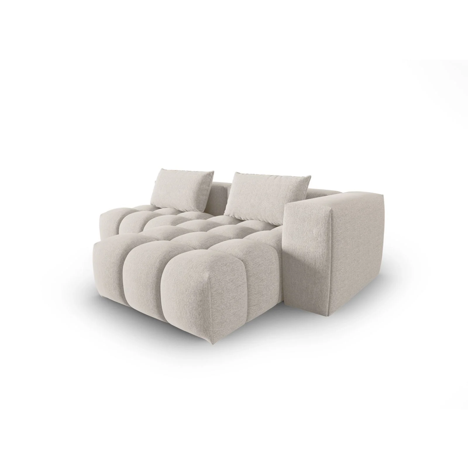 Verona Modulares 3-Sitzer Ecksofa, Rechte Seite, aus Samt oder Strukturstoff, 205x145 cm - Image 63