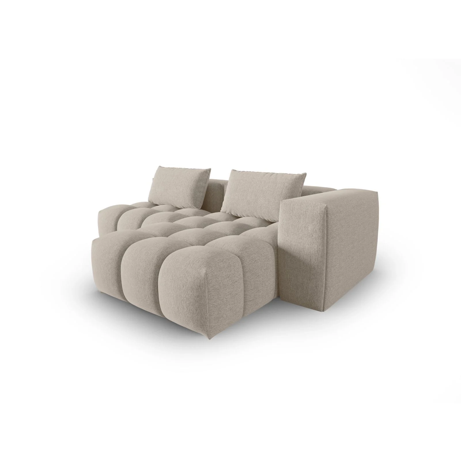 Verona Modulares 3-Sitzer Ecksofa, Rechte Seite, aus Samt oder Strukturstoff, 205x145 cm - Image 69
