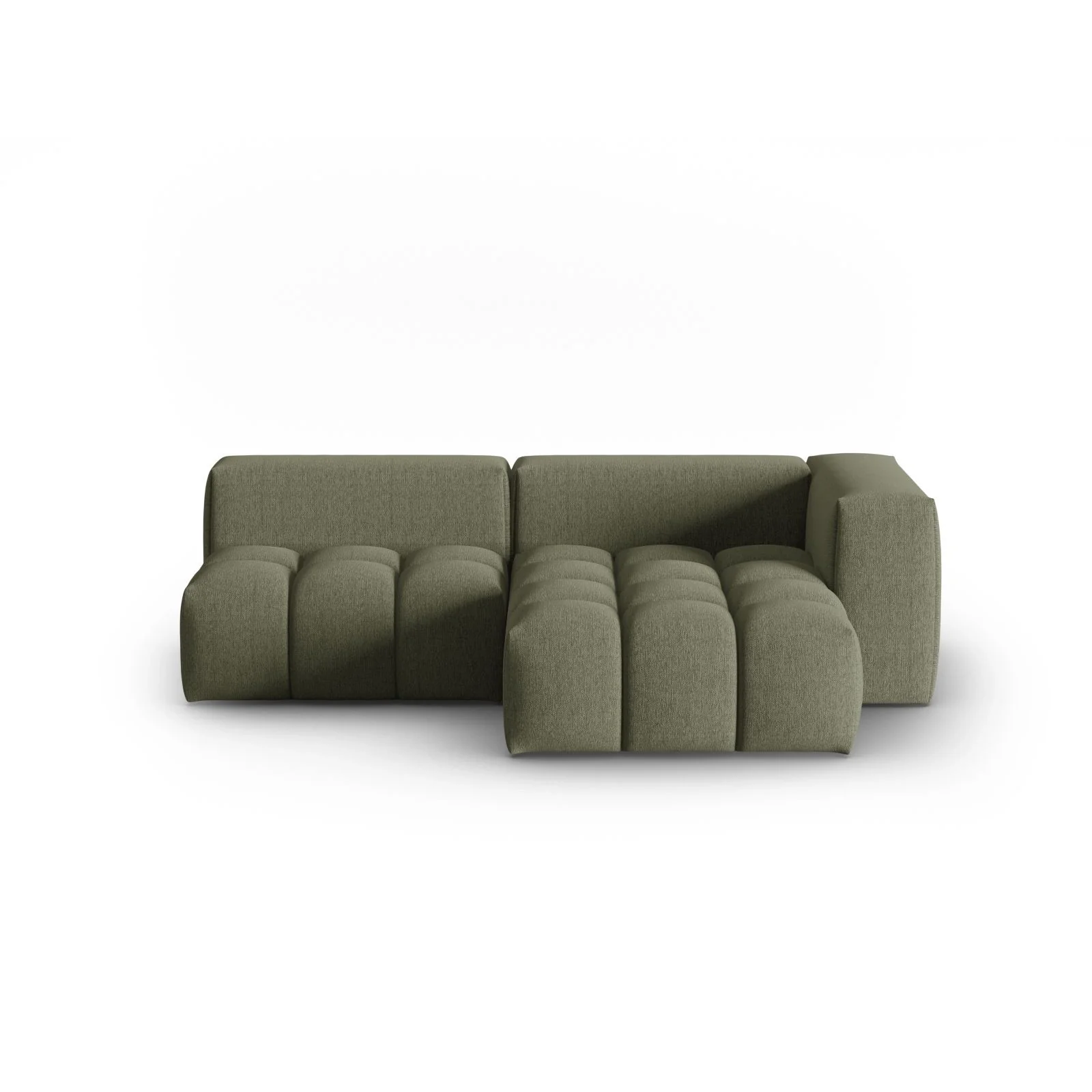 Verona Modulares 3-Sitzer Ecksofa, Rechte Seite, aus Samt oder Strukturstoff, 205x145 cm - Image 72