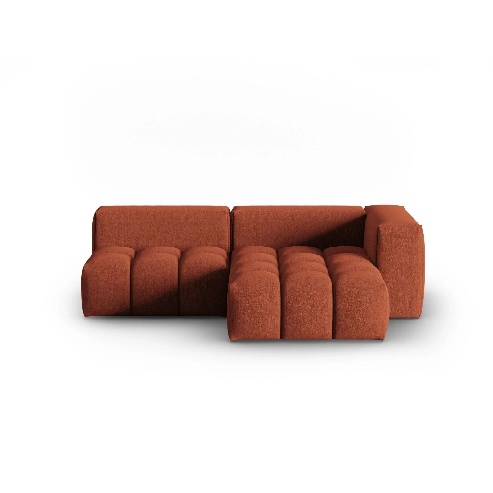 Verona Modulares 3-Sitzer Ecksofa, Rechte Seite, aus Samt oder Strukturstoff, 205x145 cm - Image 78