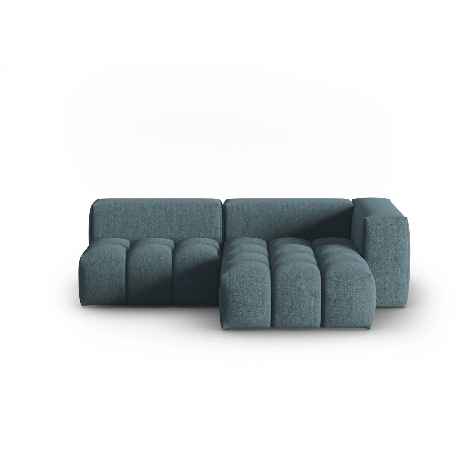 Verona Modulares 3-Sitzer Ecksofa, Rechte Seite, aus Samt oder Strukturstoff, 205x145 cm - Image 84