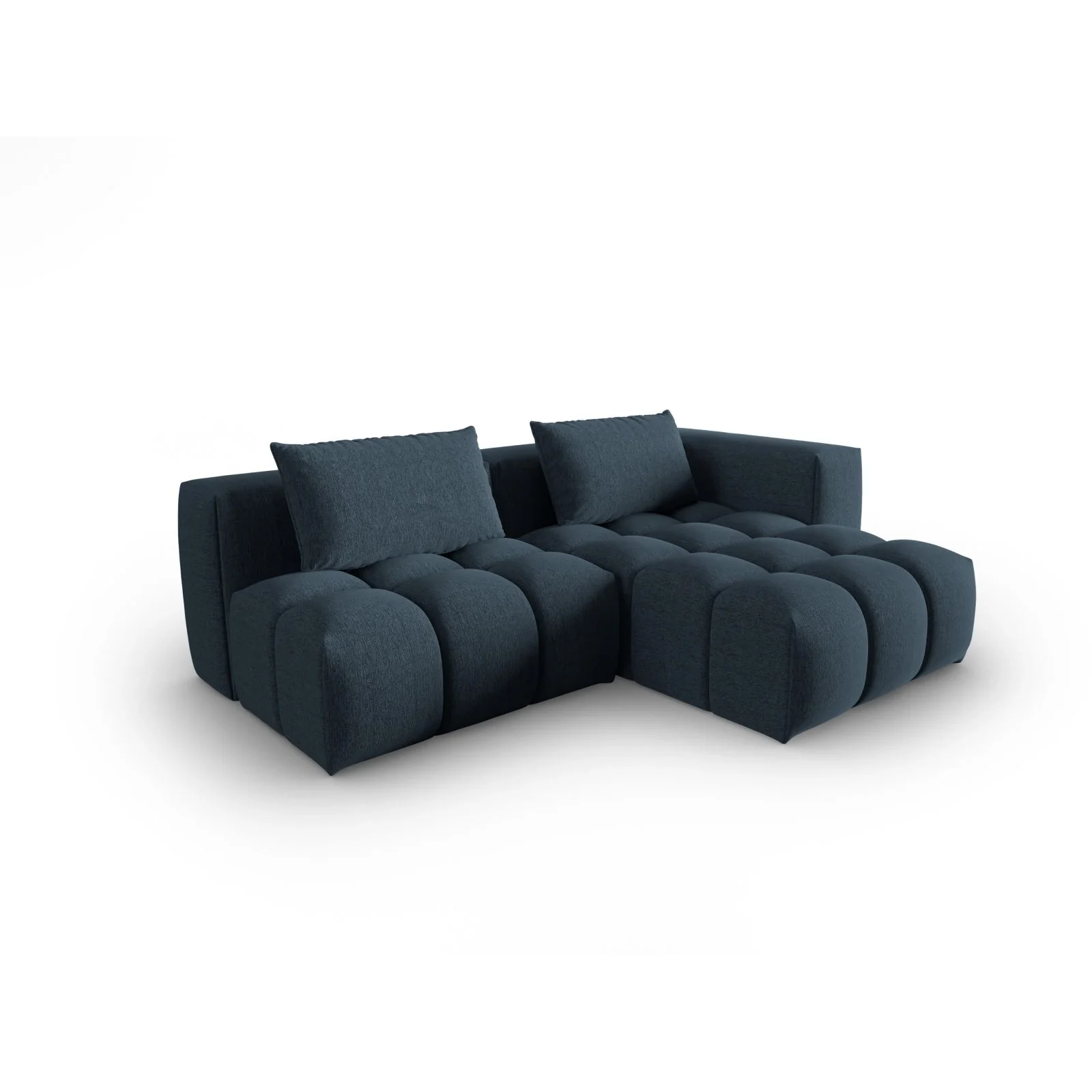 Verona Modulares 3-Sitzer Ecksofa, Rechte Seite, aus Samt oder Strukturstoff, 205x145 cm - Image 92